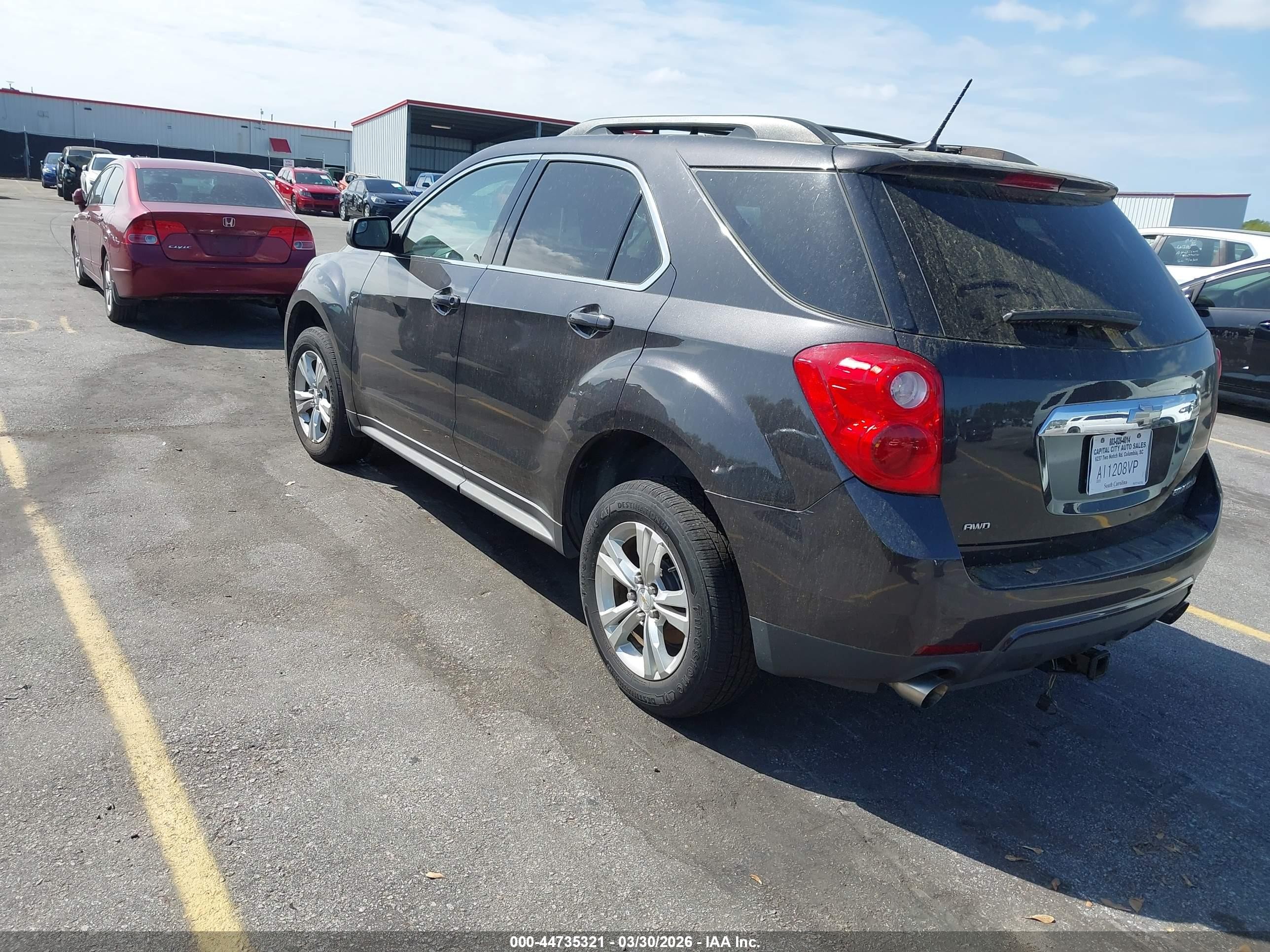 2013 Chevrolet Equinox 1lt Серый vin: 2GNFLEE35D6228131