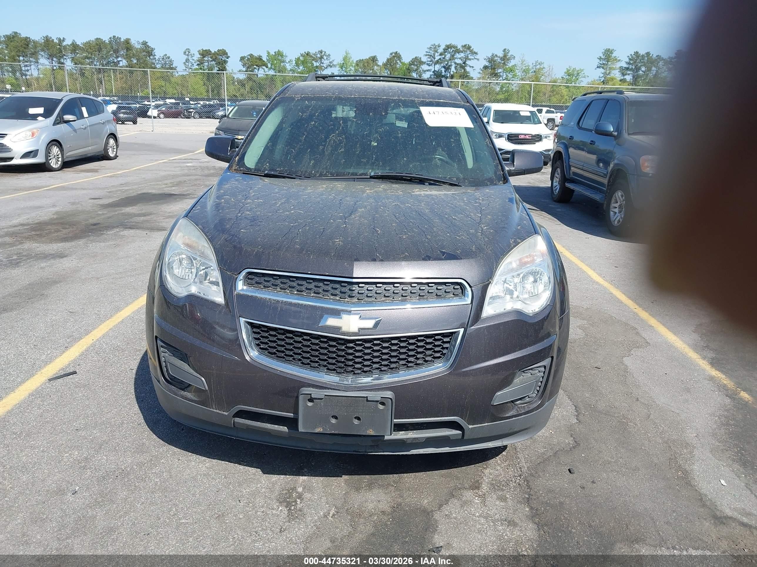 2013 Chevrolet Equinox 1lt Серый vin: 2GNFLEE35D6228131