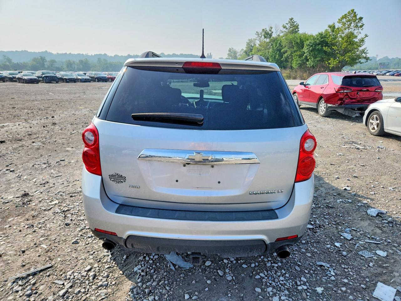 2013 Chevrolet Equinox Lt Silver vin: 2GNFLEE35D6417720