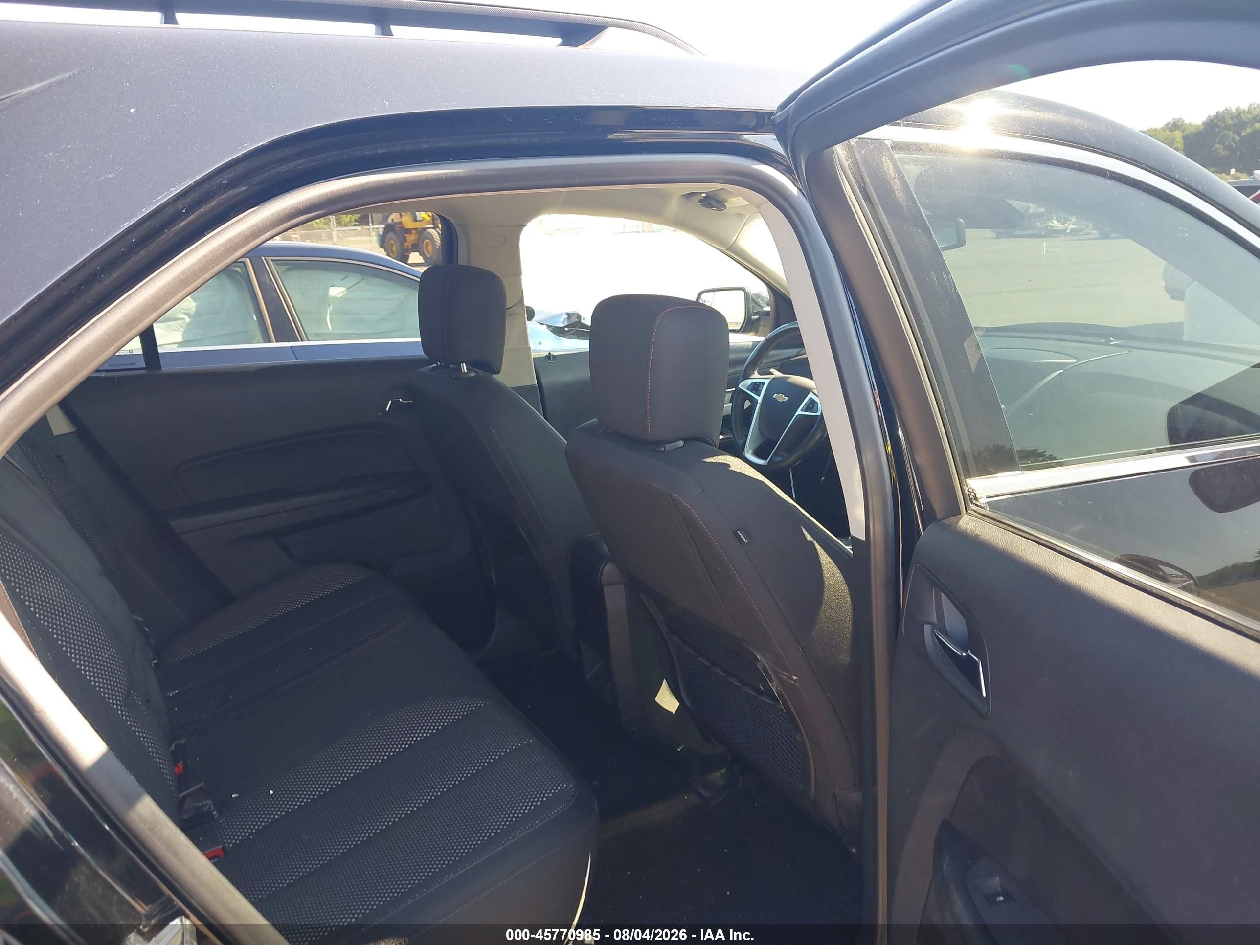 2013 Chevrolet Equinox Lt Black vin: 2GNFLEE38D6382297