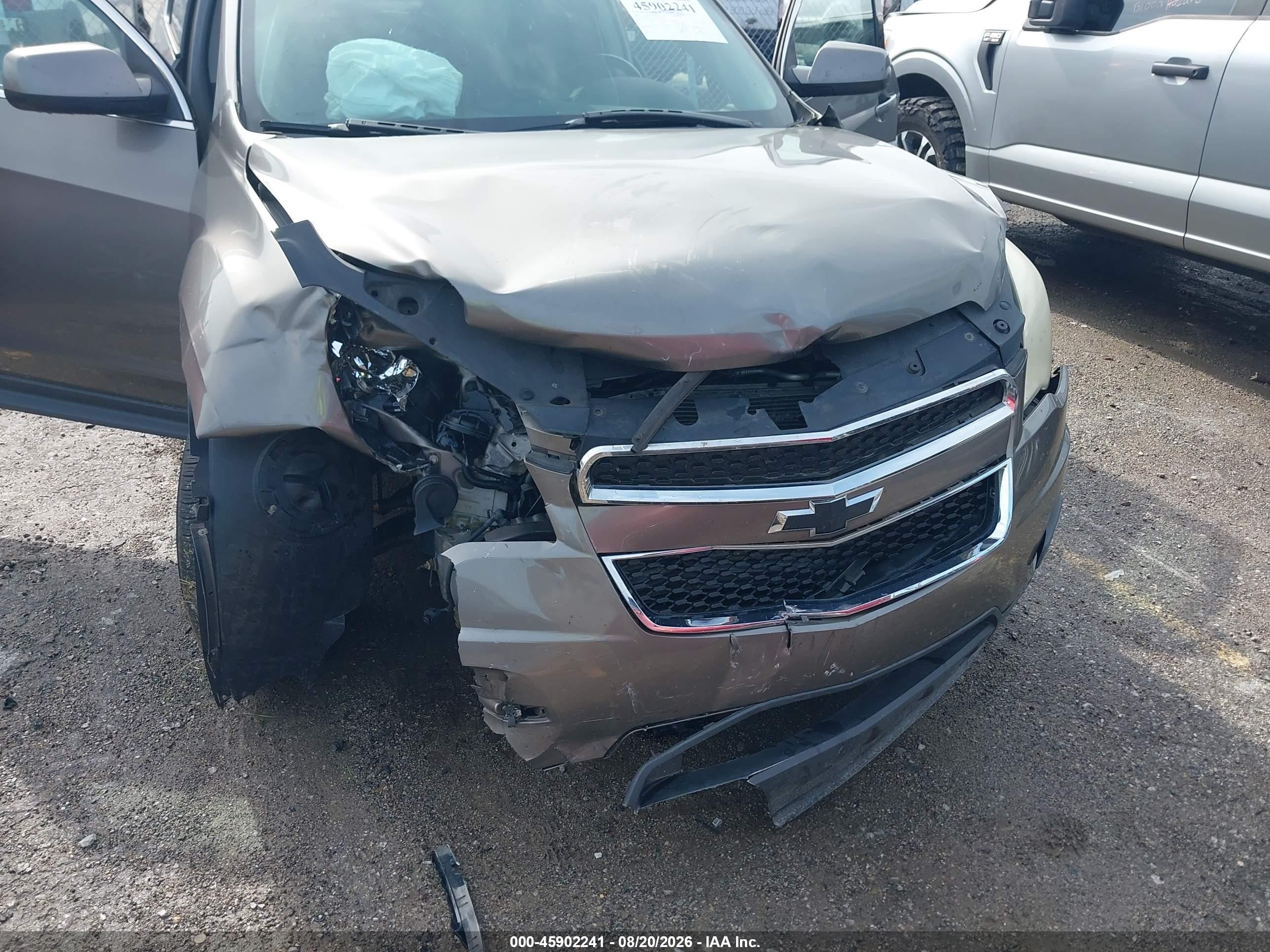 2012 Chevrolet Equinox Lt W/1lt Коричневый vin: 2GNFLEE51C6214145