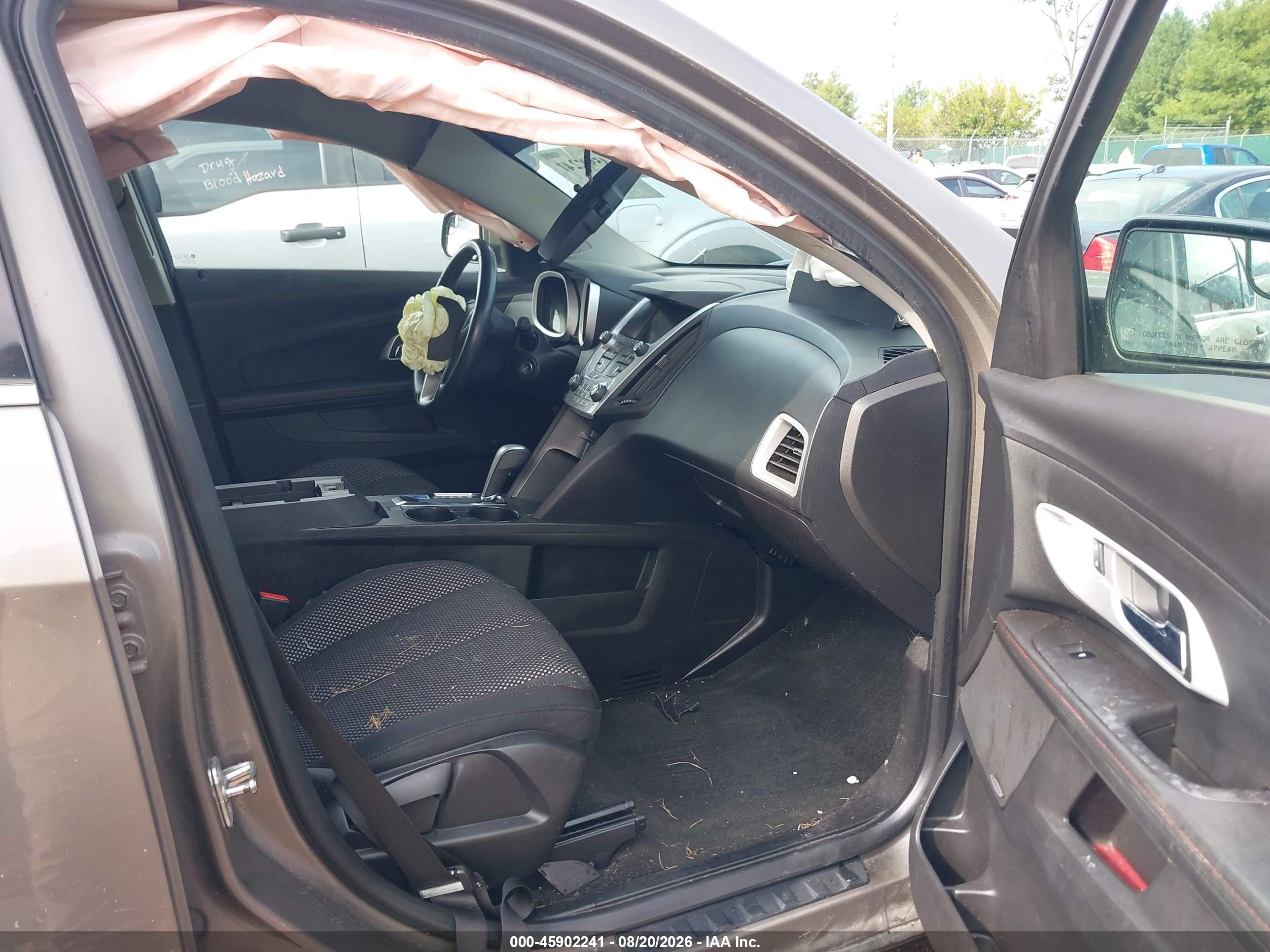 2012 Chevrolet Equinox Lt W/1lt Коричневый vin: 2GNFLEE51C6214145