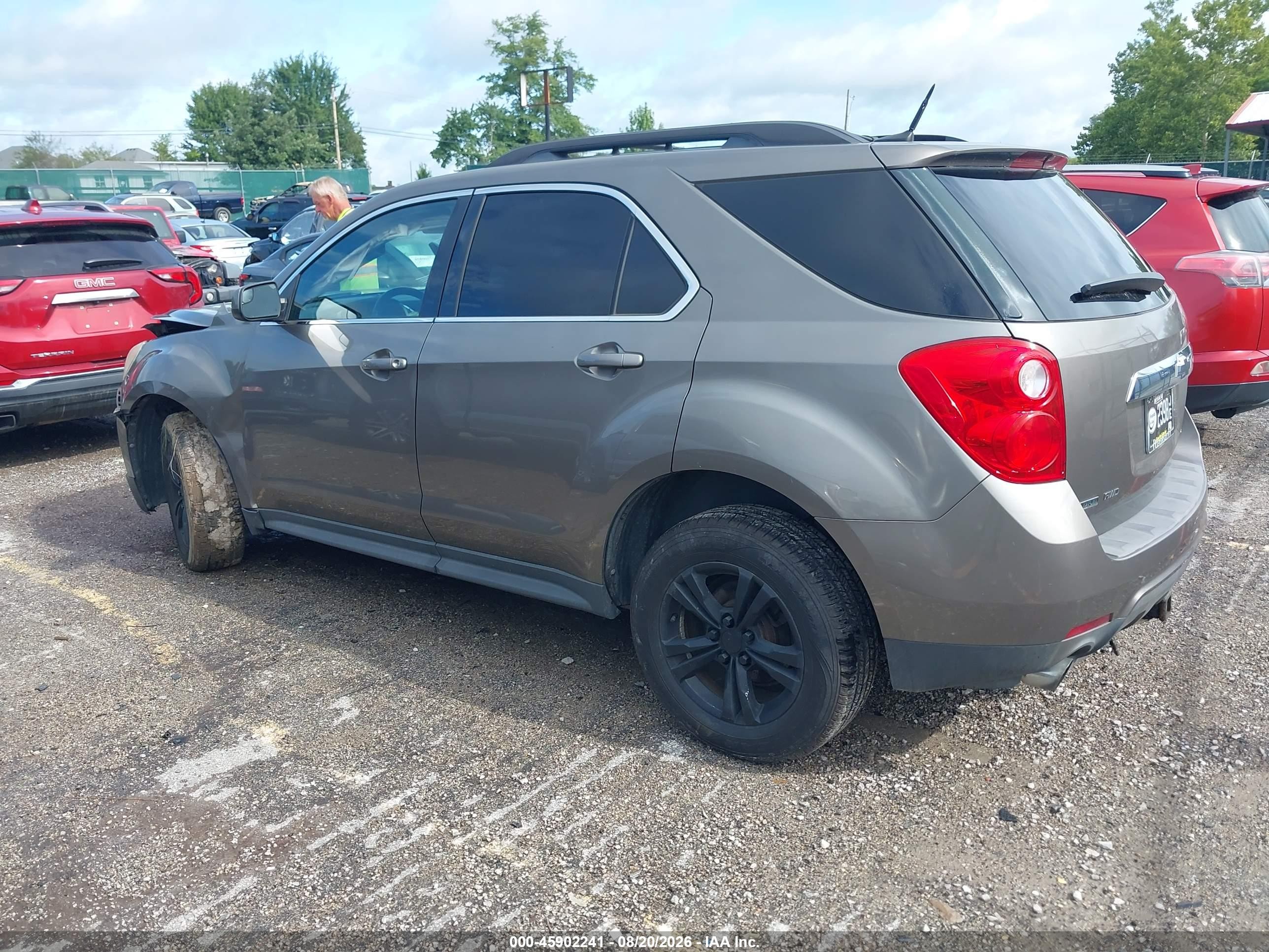 2012 Chevrolet Equinox Lt W/1lt Коричневый vin: 2GNFLEE51C6214145