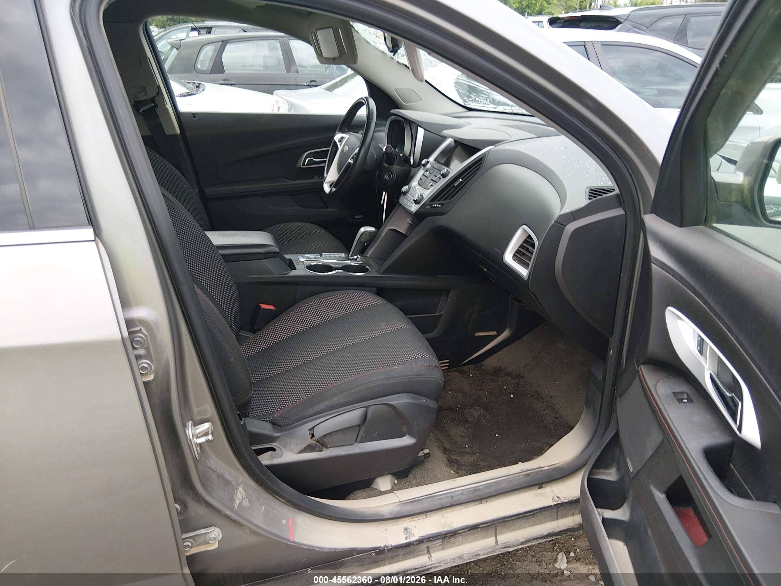 2012 Chevrolet Equinox Lt W/1lt Коричневый vin: 2GNFLEE53C6278039