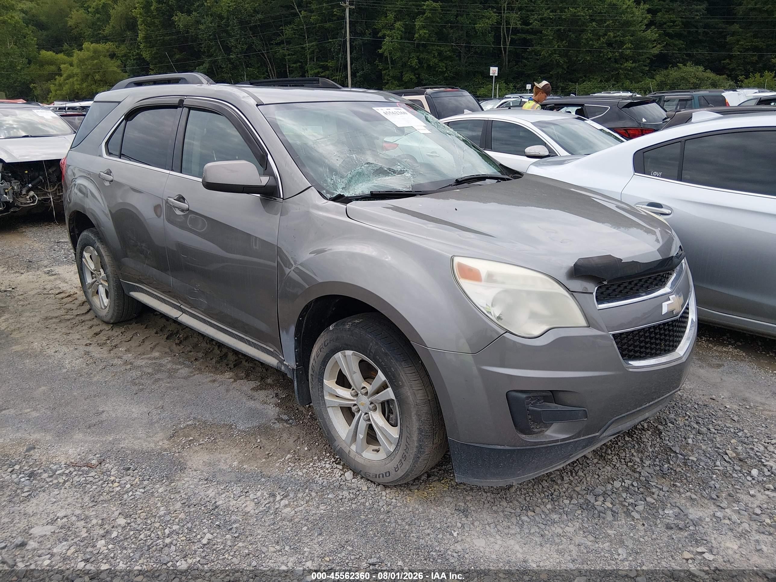 2012 Chevrolet Equinox Lt W/1lt Коричневый vin: 2GNFLEE53C6278039
