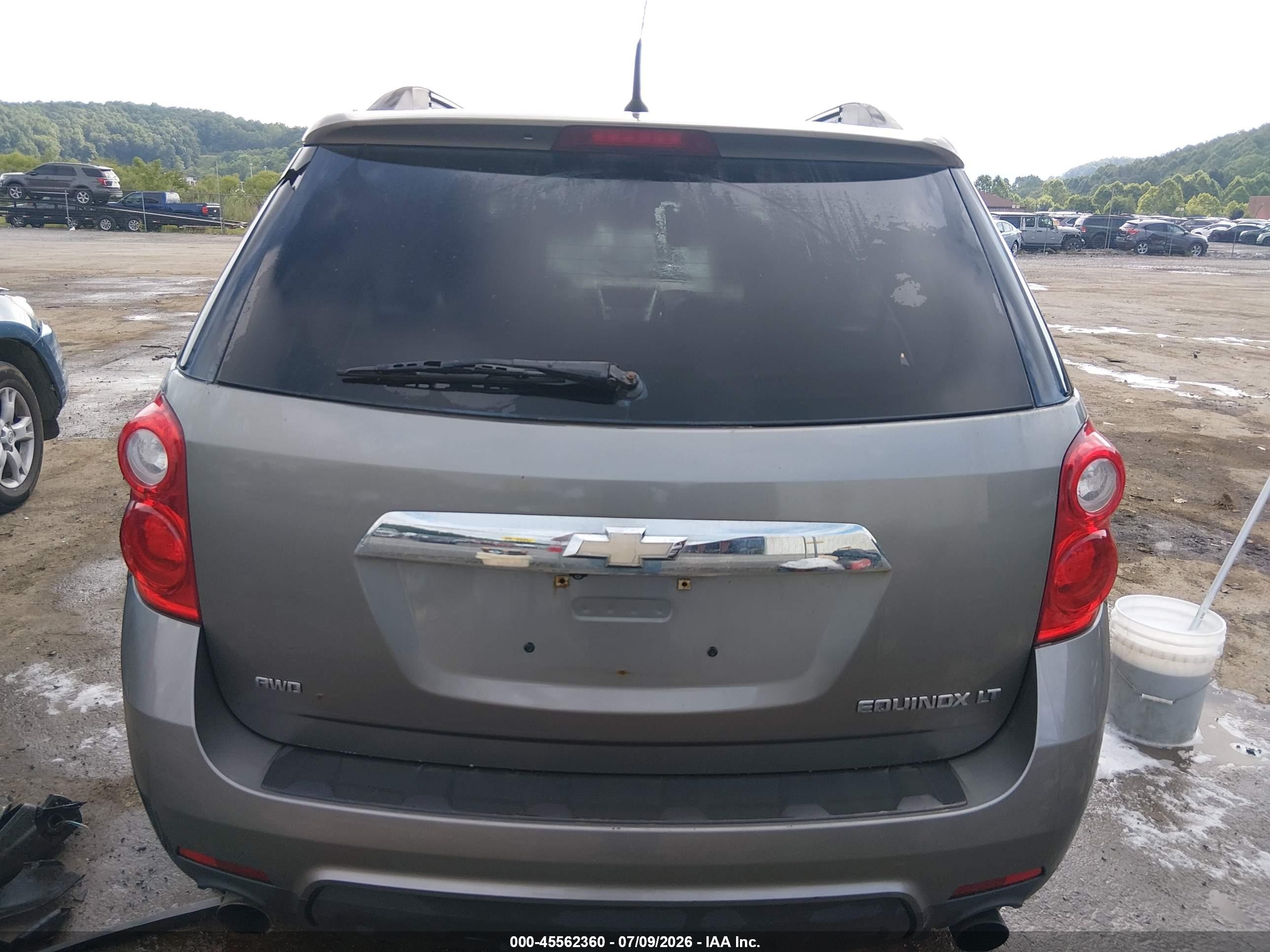 2012 Chevrolet Equinox Lt W/1lt Коричневый vin: 2GNFLEE53C6278039