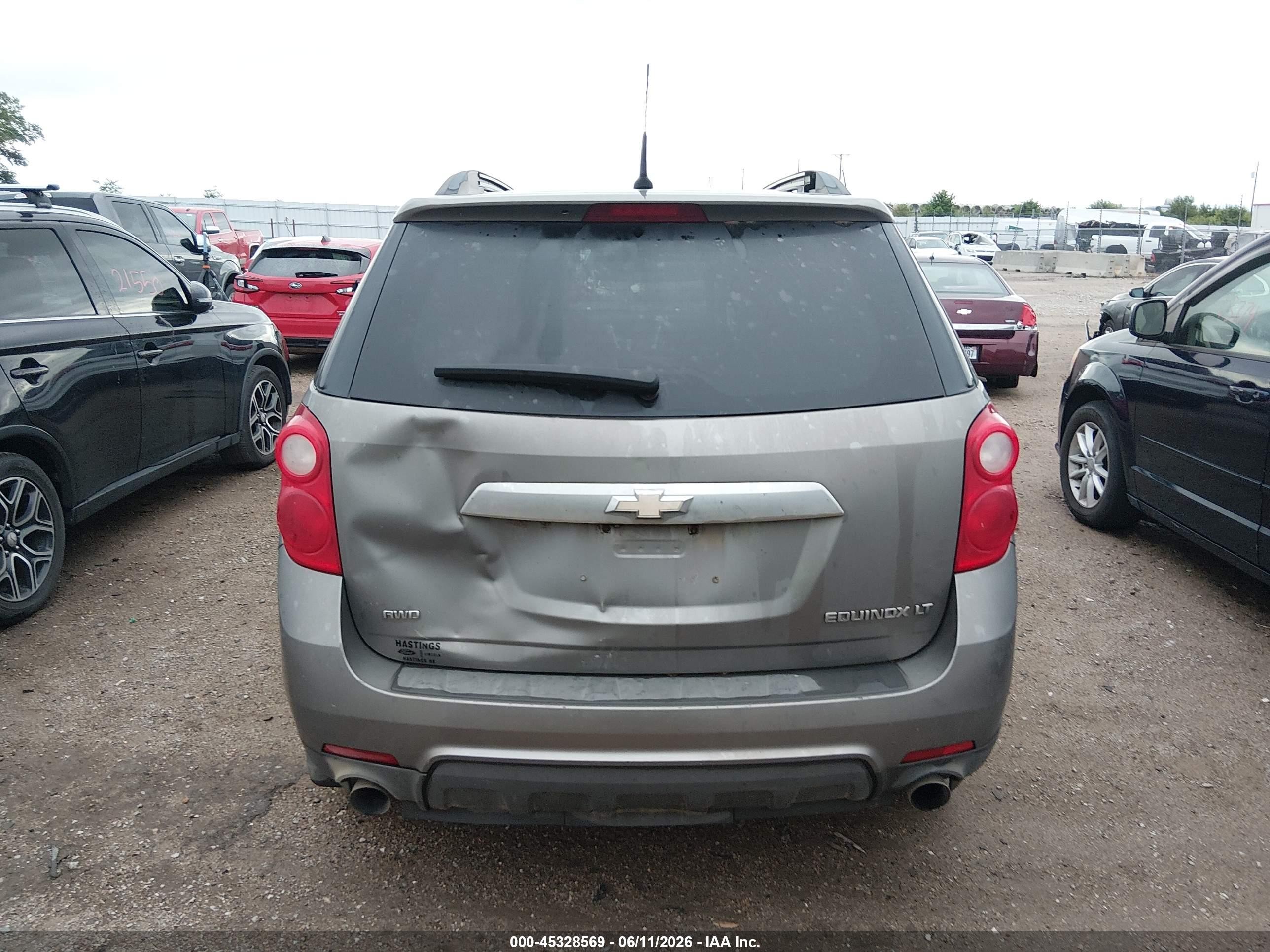 2012 Chevrolet Equinox 1lt Brown vin: 2GNFLEE54C6372785