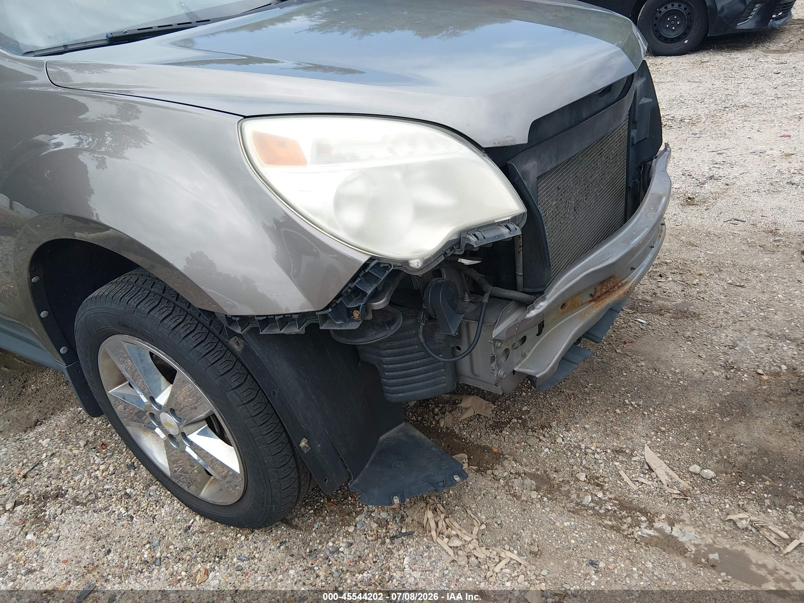 2012 Chevrolet Equinox Lt W/1lt Gray vin: 2GNFLEE55C6199956