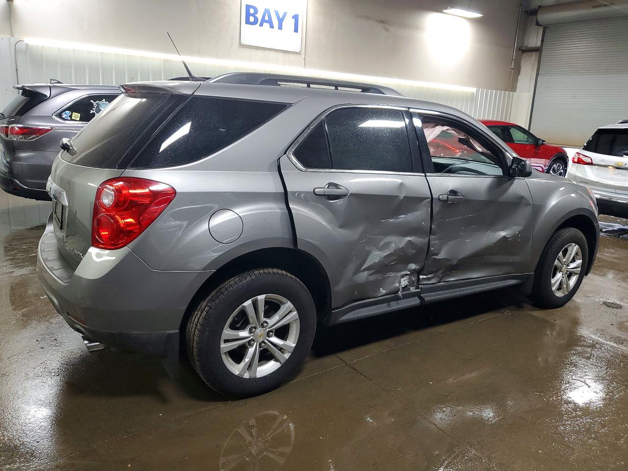 2012 Chevrolet Equinox Lt Gray vin: 2GNFLEE58C6276805