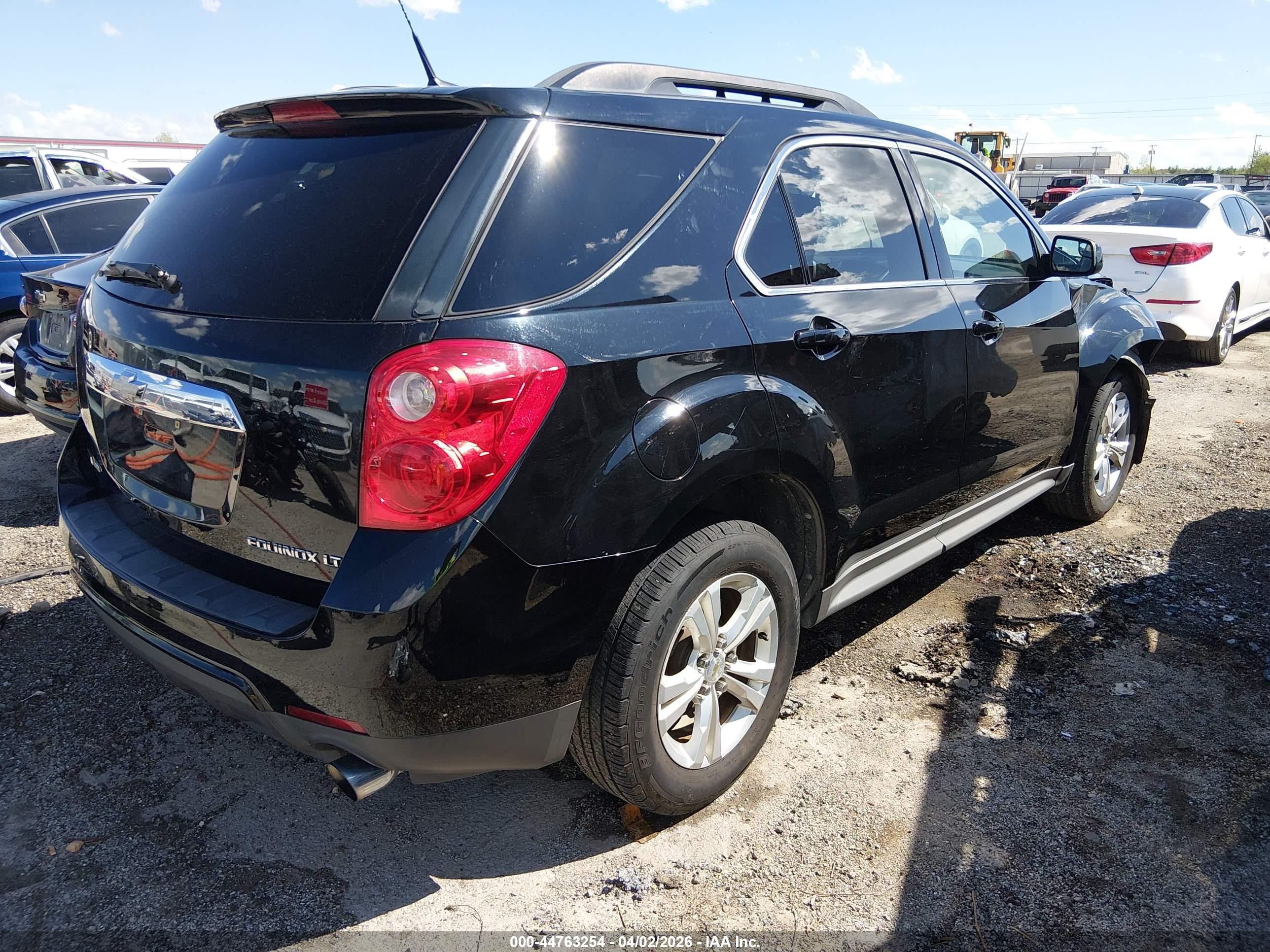 2012 Chevrolet Equinox 1lt Black vin: 2GNFLEE59C6143406