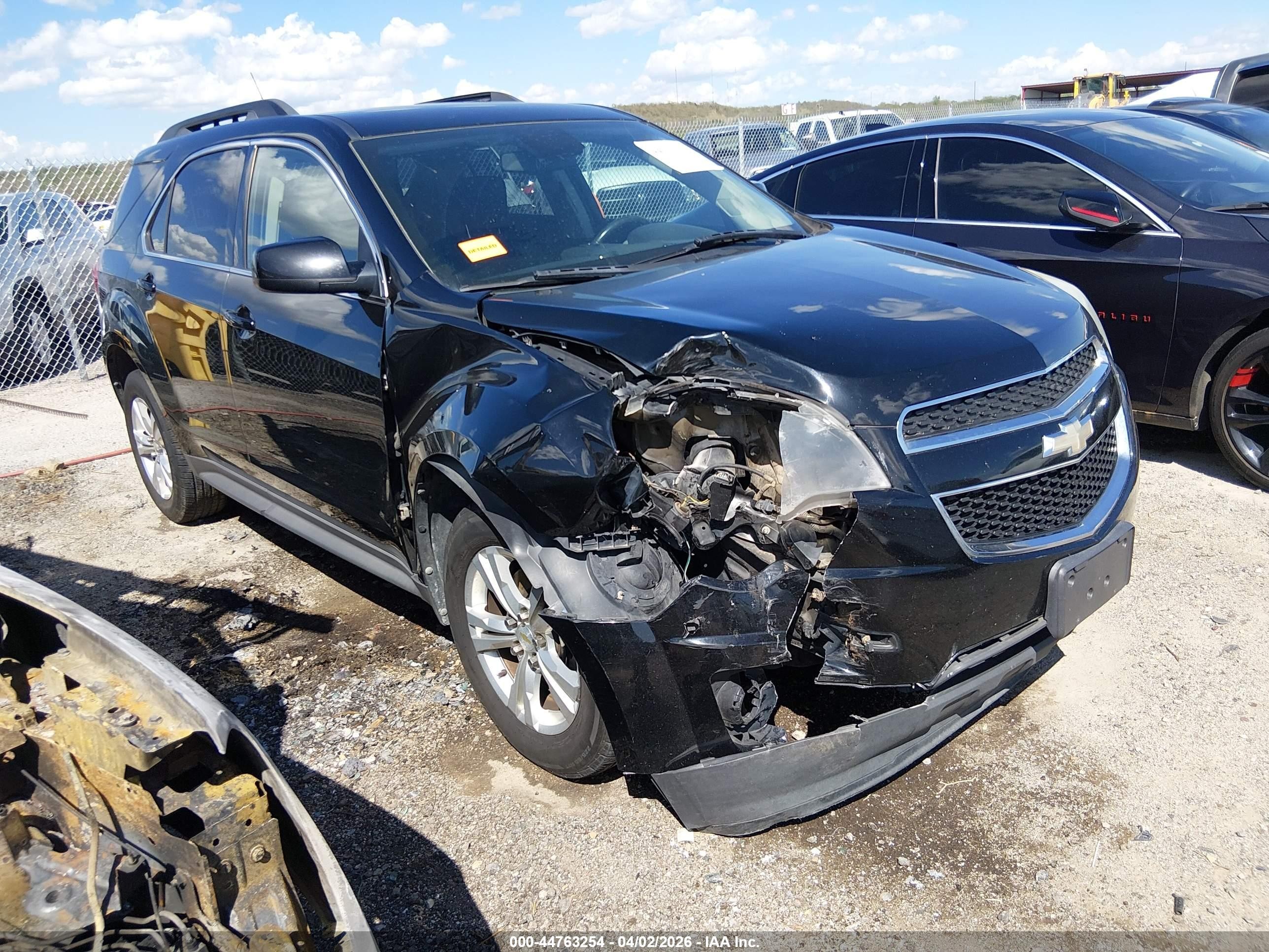 2012 Chevrolet Equinox 1lt Black vin: 2GNFLEE59C6143406