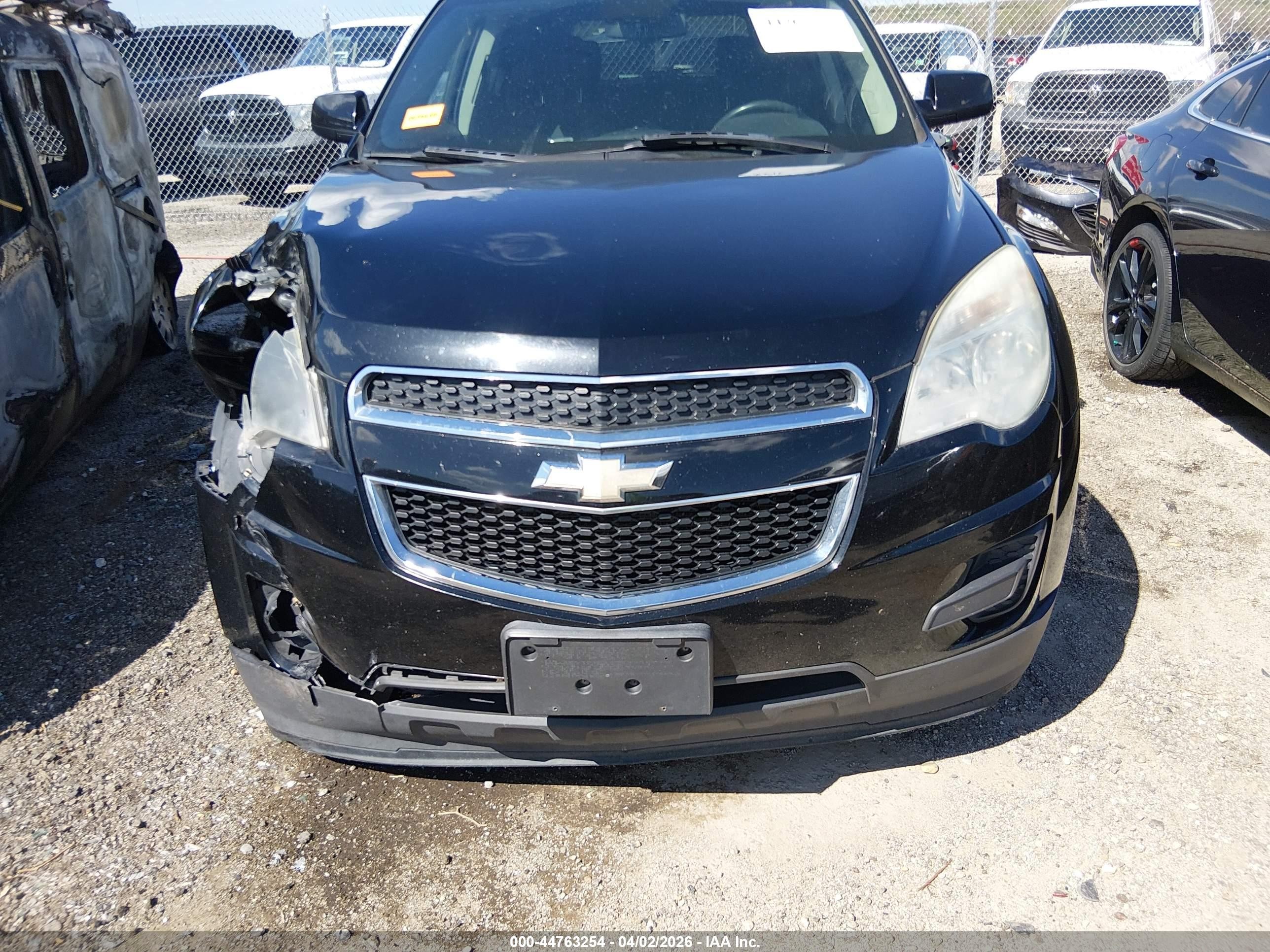 2012 Chevrolet Equinox 1lt Black vin: 2GNFLEE59C6143406