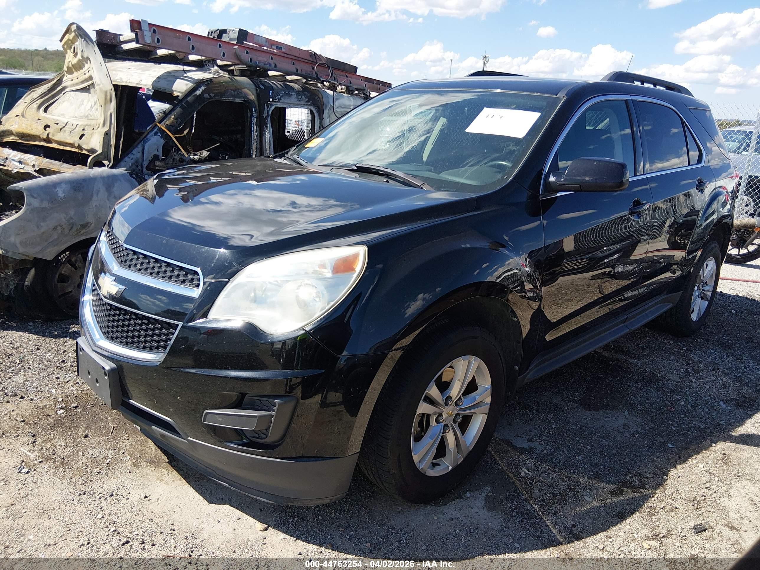 2012 Chevrolet Equinox 1lt Black vin: 2GNFLEE59C6143406