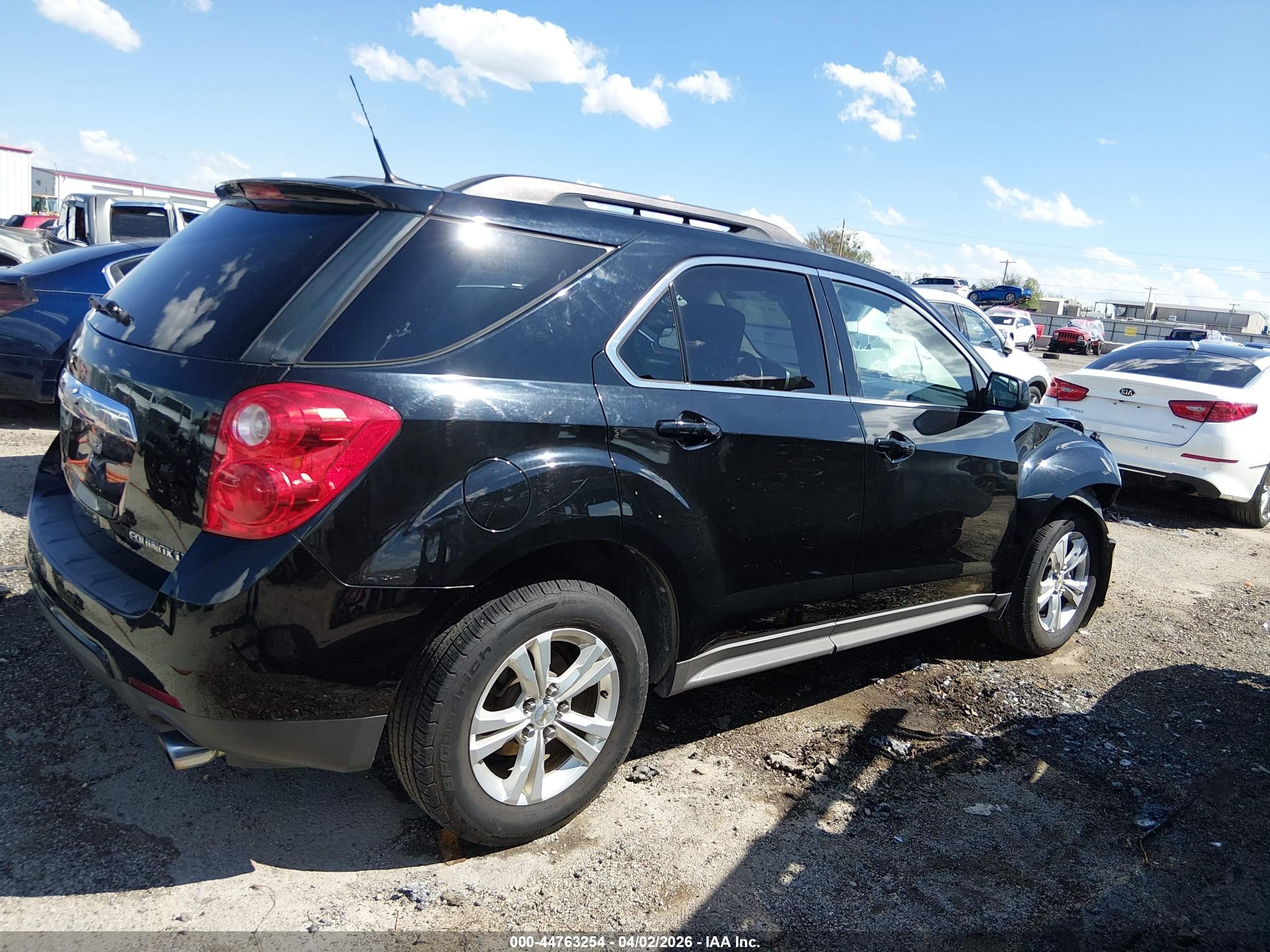 2012 Chevrolet Equinox 1lt Black vin: 2GNFLEE59C6143406