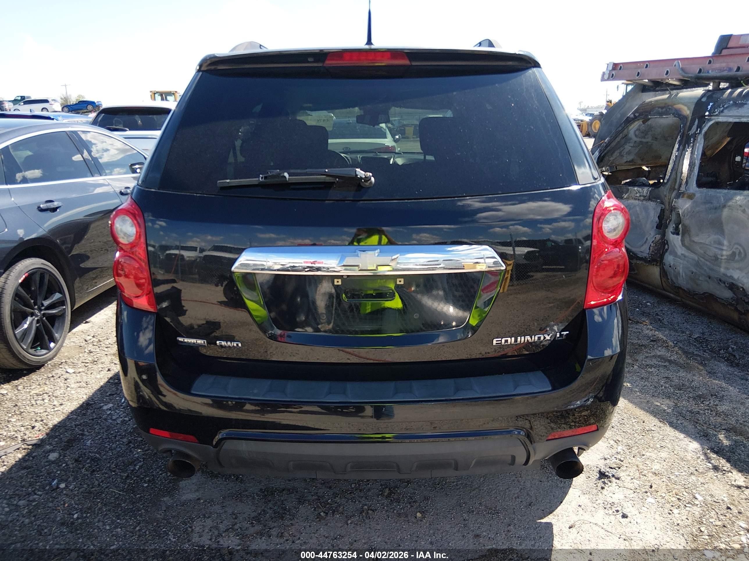 2012 Chevrolet Equinox 1lt Black vin: 2GNFLEE59C6143406