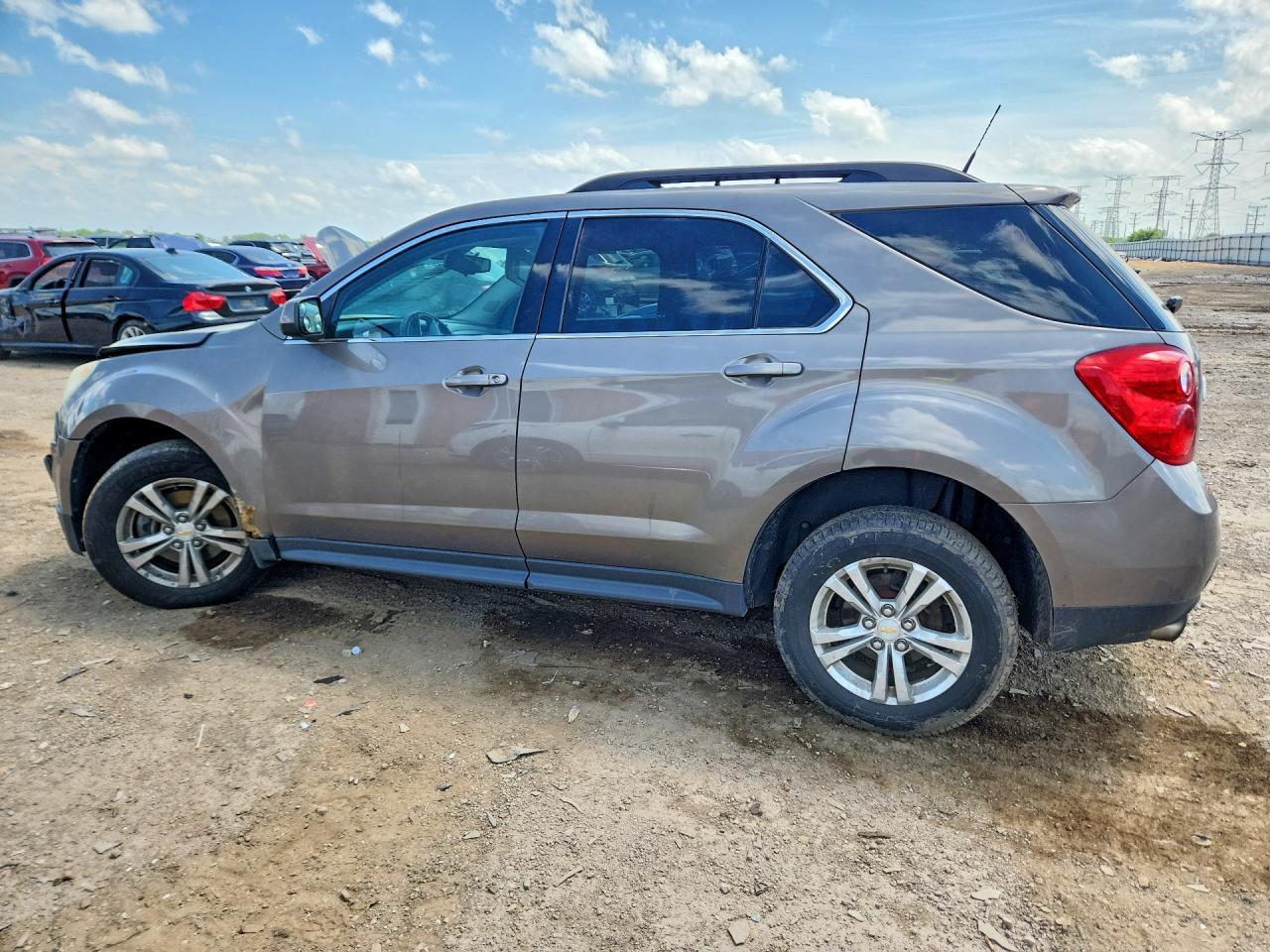 2012 Chevrolet Equinox Lt Серый vin: 2GNFLEE5XC6200678