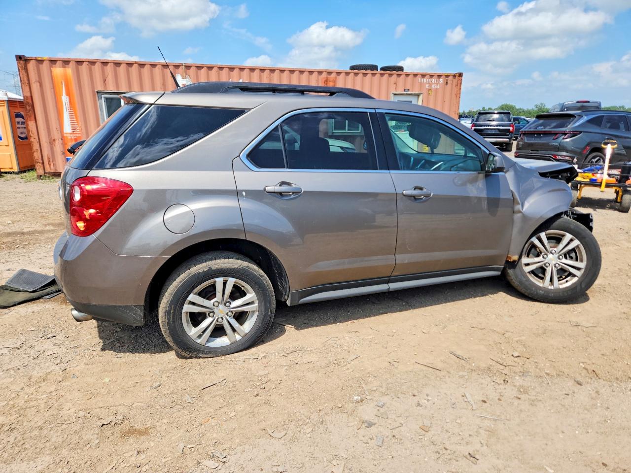 2012 Chevrolet Equinox Lt Серый vin: 2GNFLEE5XC6200678