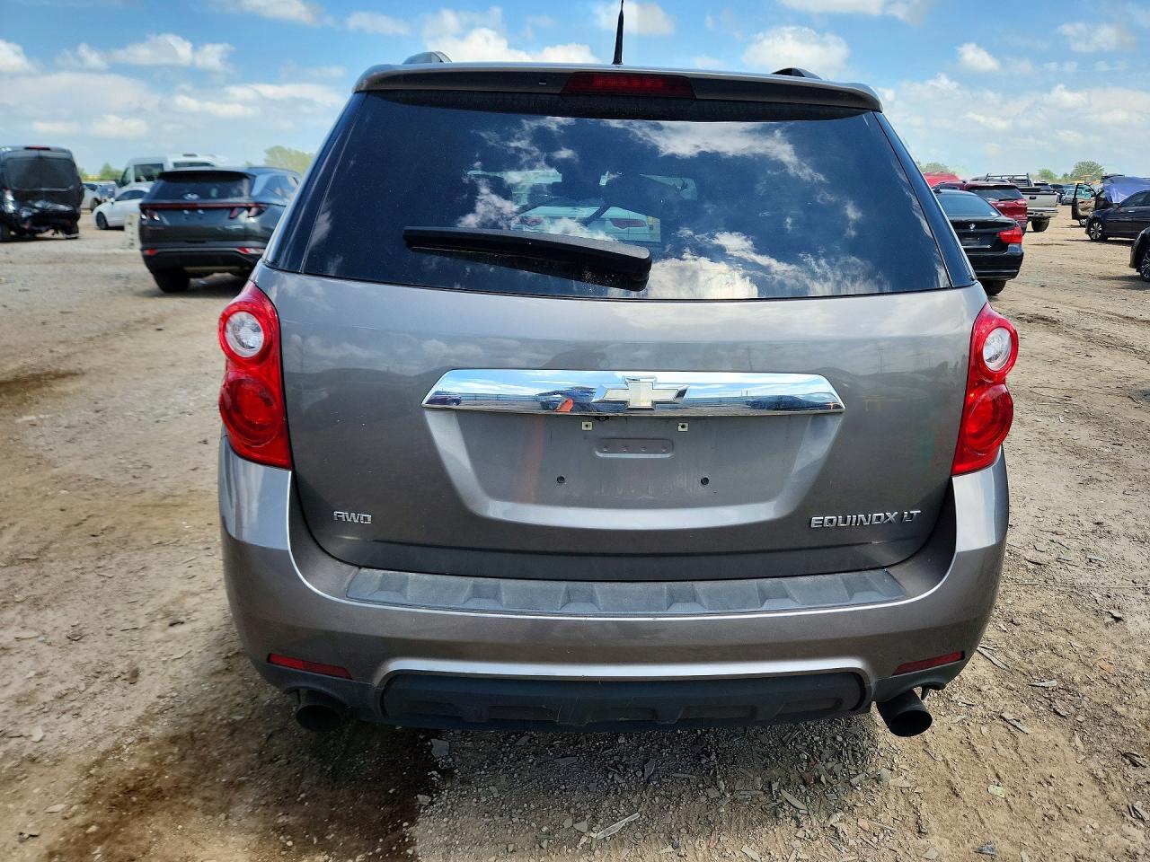 2012 Chevrolet Equinox Lt Серый vin: 2GNFLEE5XC6200678
