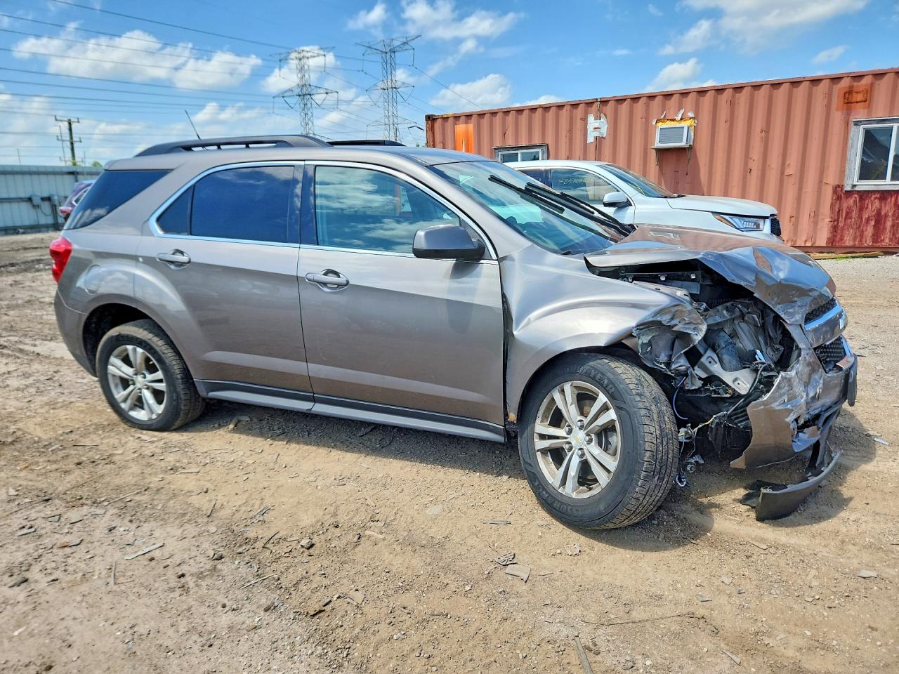 2012 Chevrolet Equinox Lt Серый vin: 2GNFLEE5XC6200678
