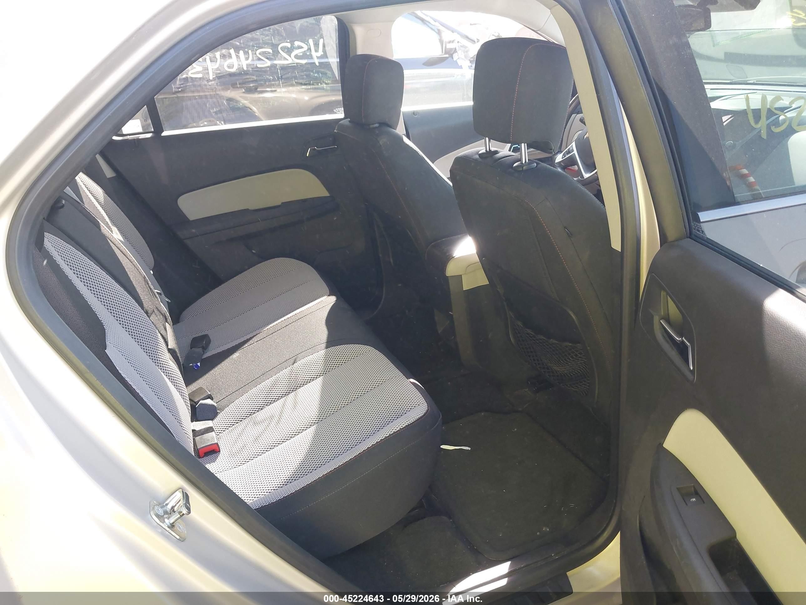 2012 Chevrolet Equinox 1lt Бежевый vin: 2GNFLEE5XC6245569