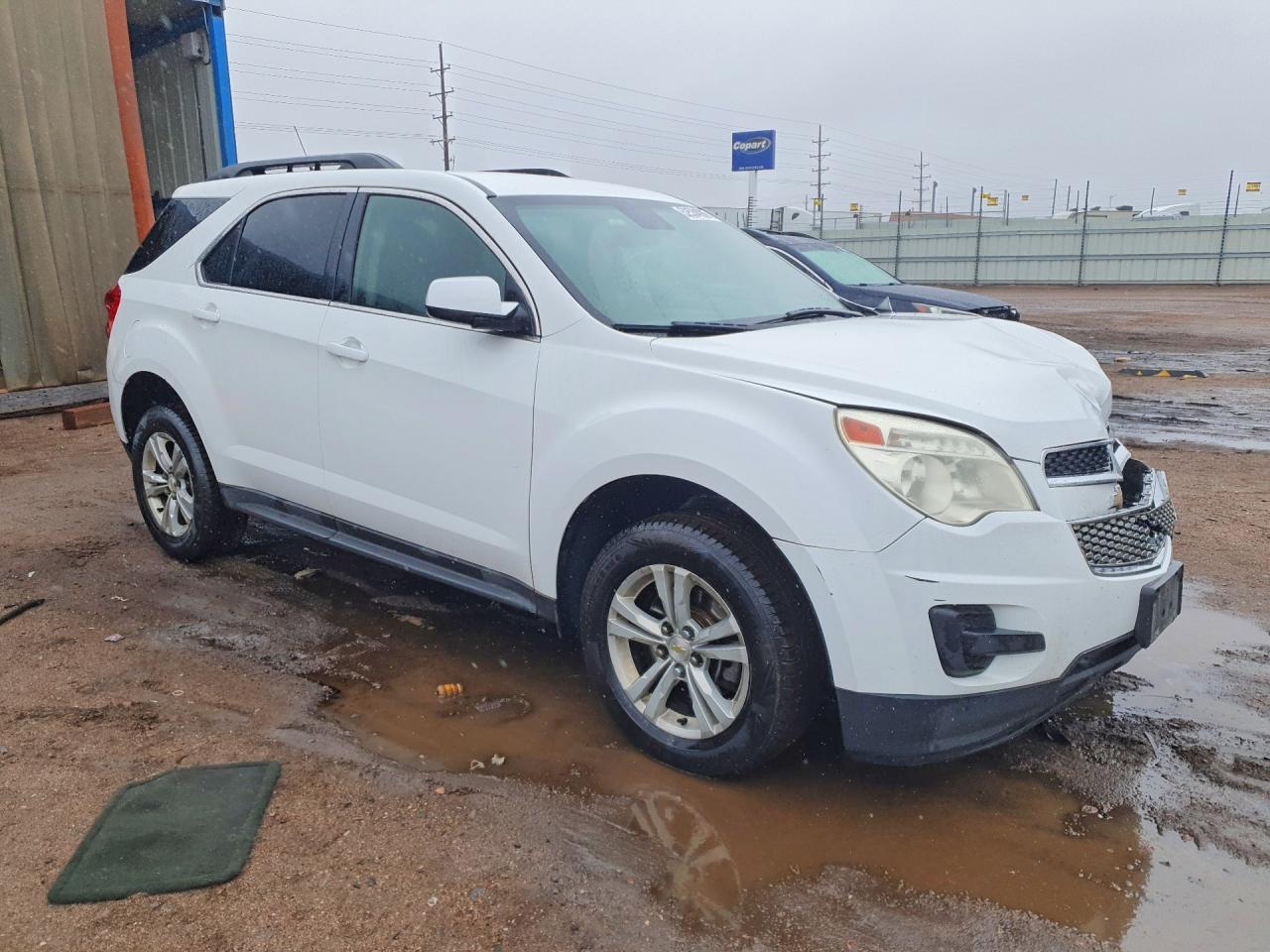 2012 Chevrolet Equinox Lt White vin: 2GNFLEE5XC6327673