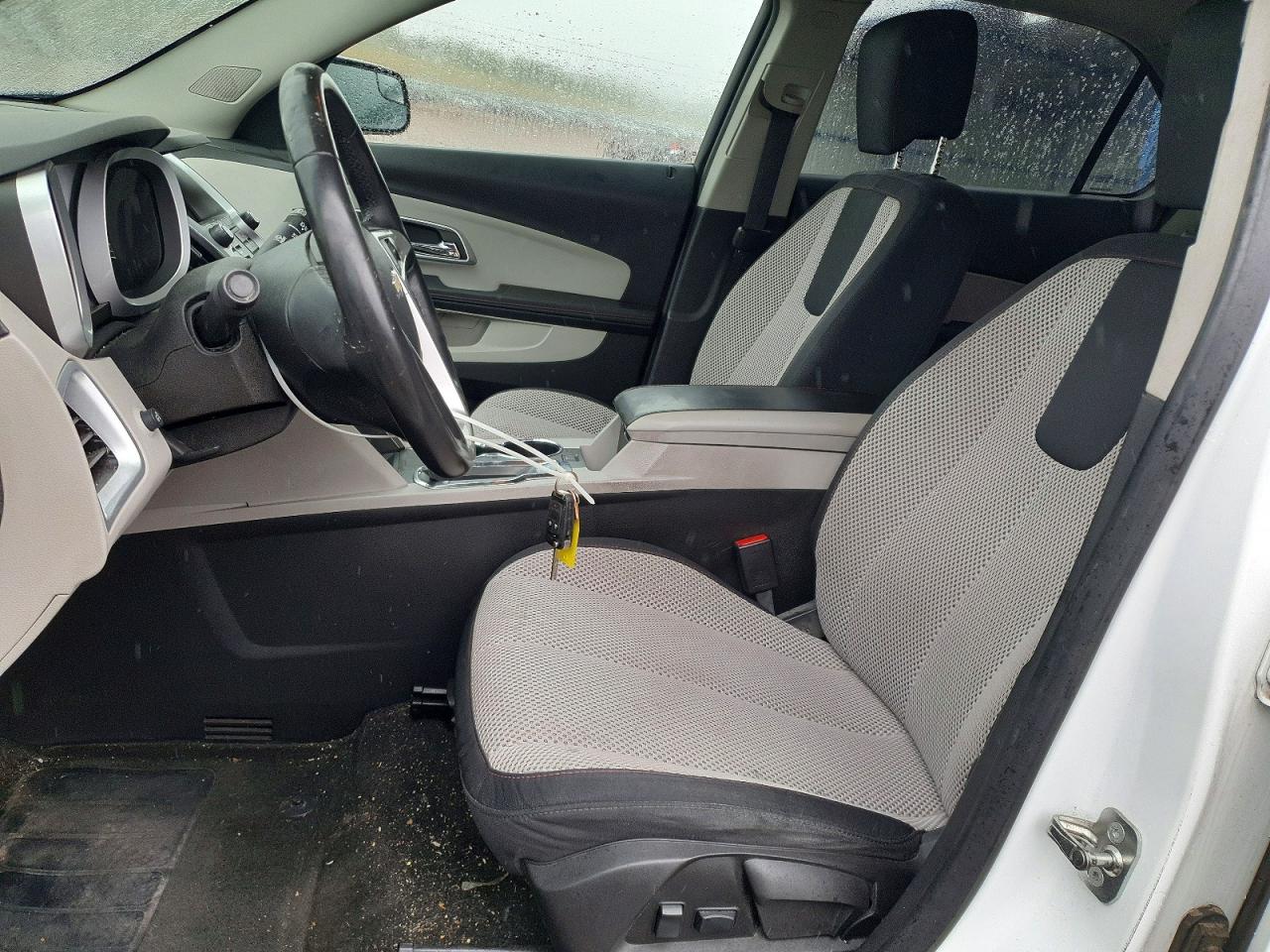 2012 Chevrolet Equinox Lt White vin: 2GNFLEE5XC6327673