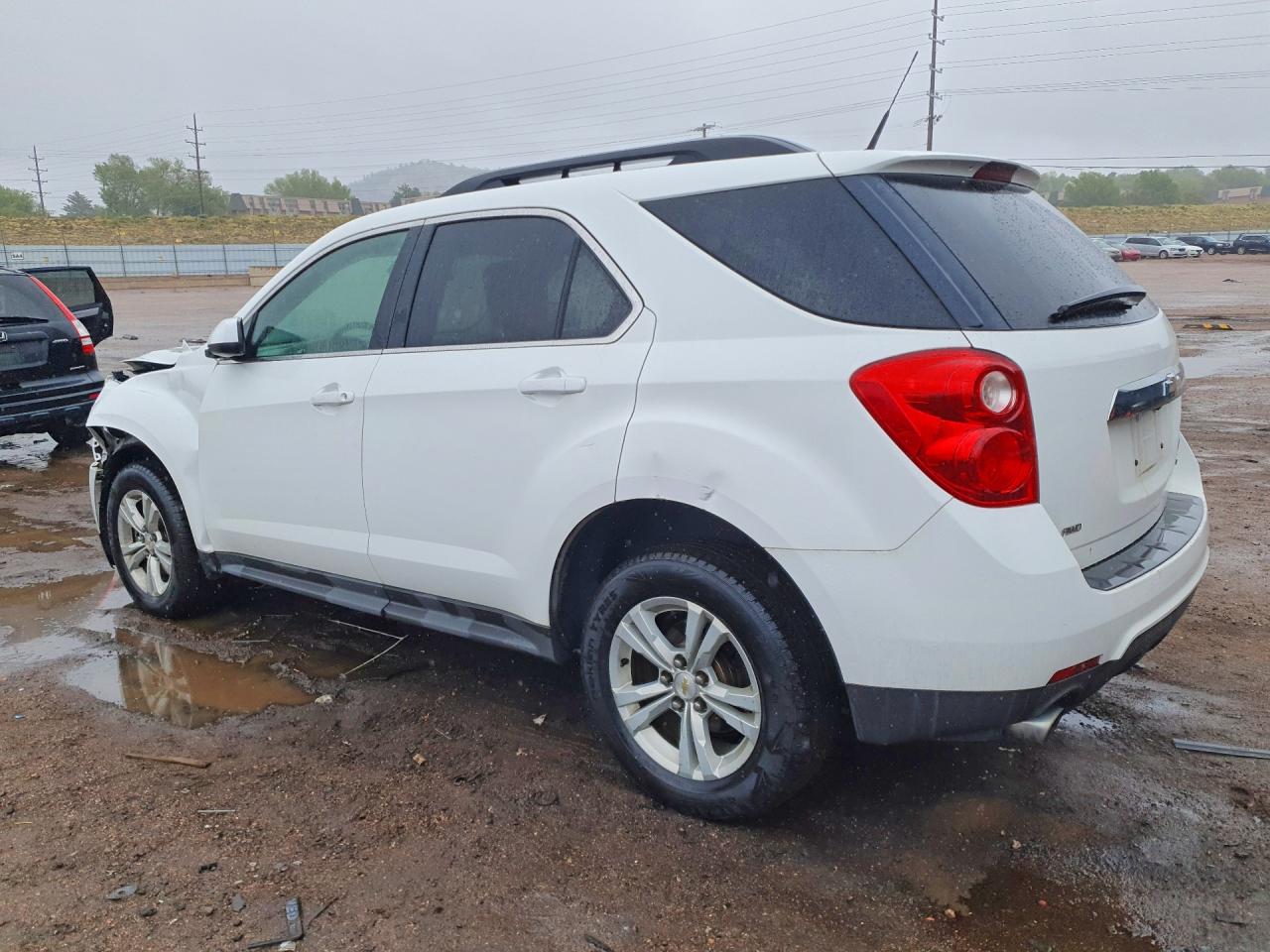 2012 Chevrolet Equinox Lt White vin: 2GNFLEE5XC6327673