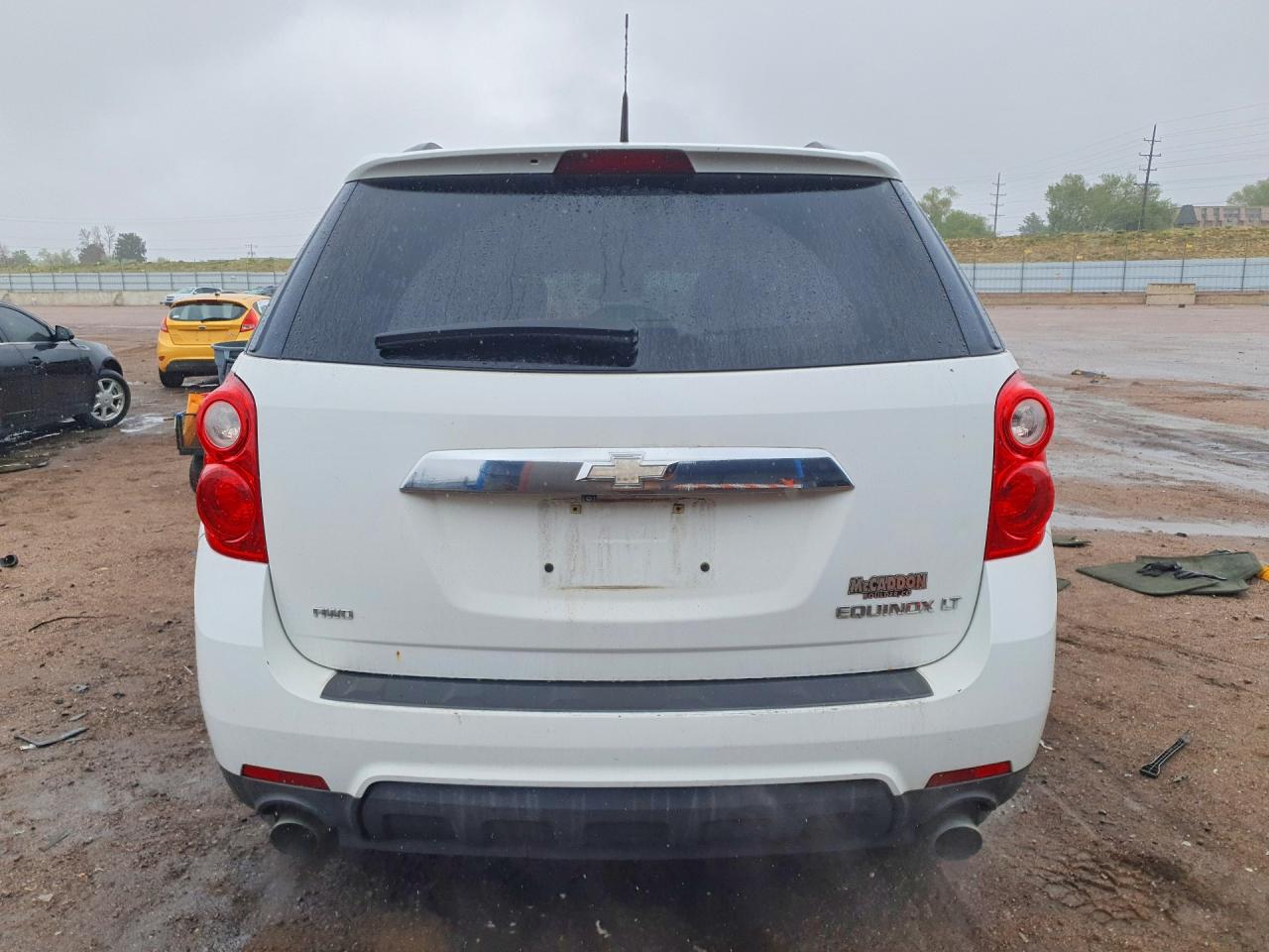 2012 Chevrolet Equinox Lt White vin: 2GNFLEE5XC6327673