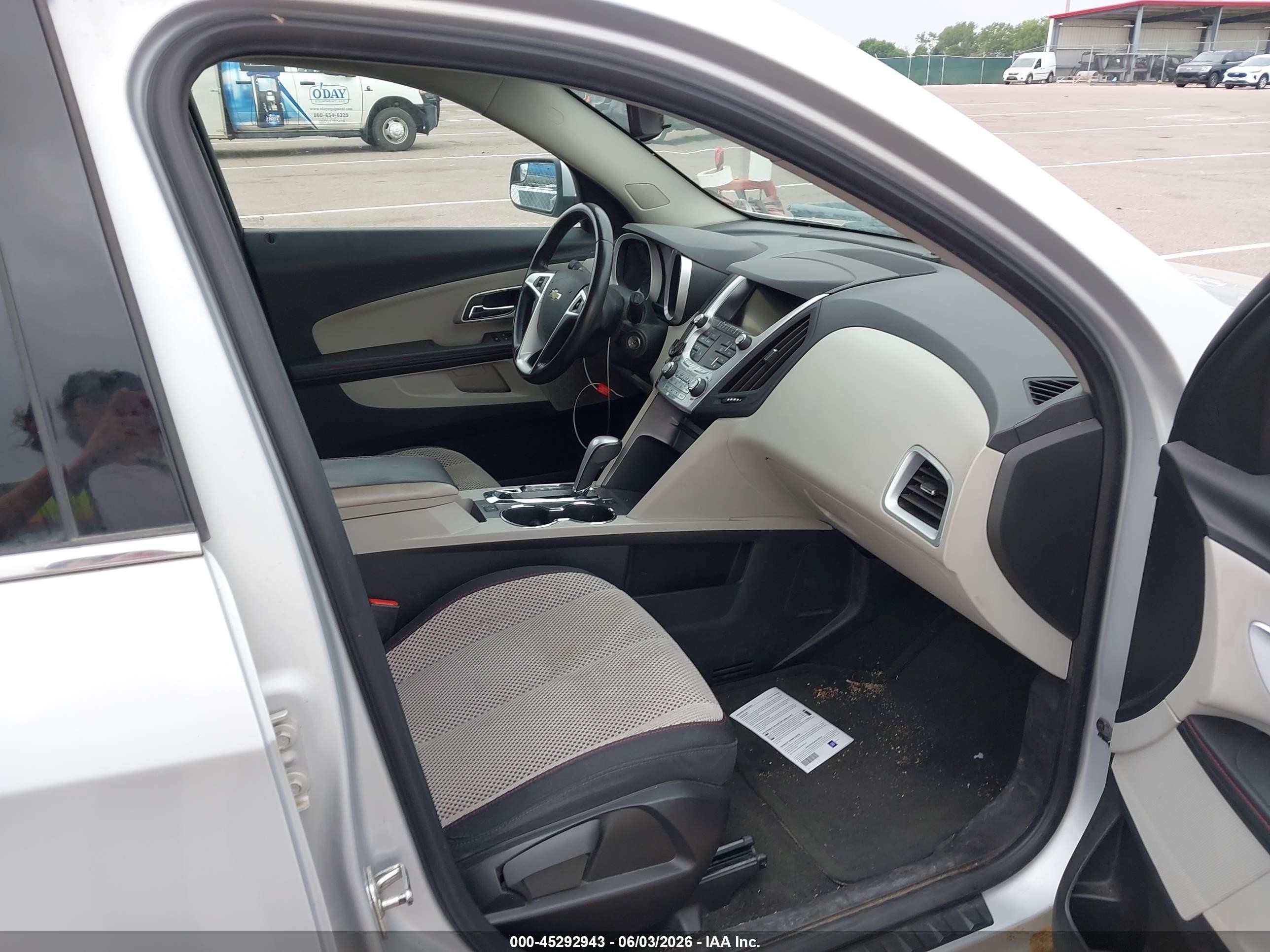 2013 Chevrolet Equinox 1lt Silver vin: 2GNFLEEK0D6105330