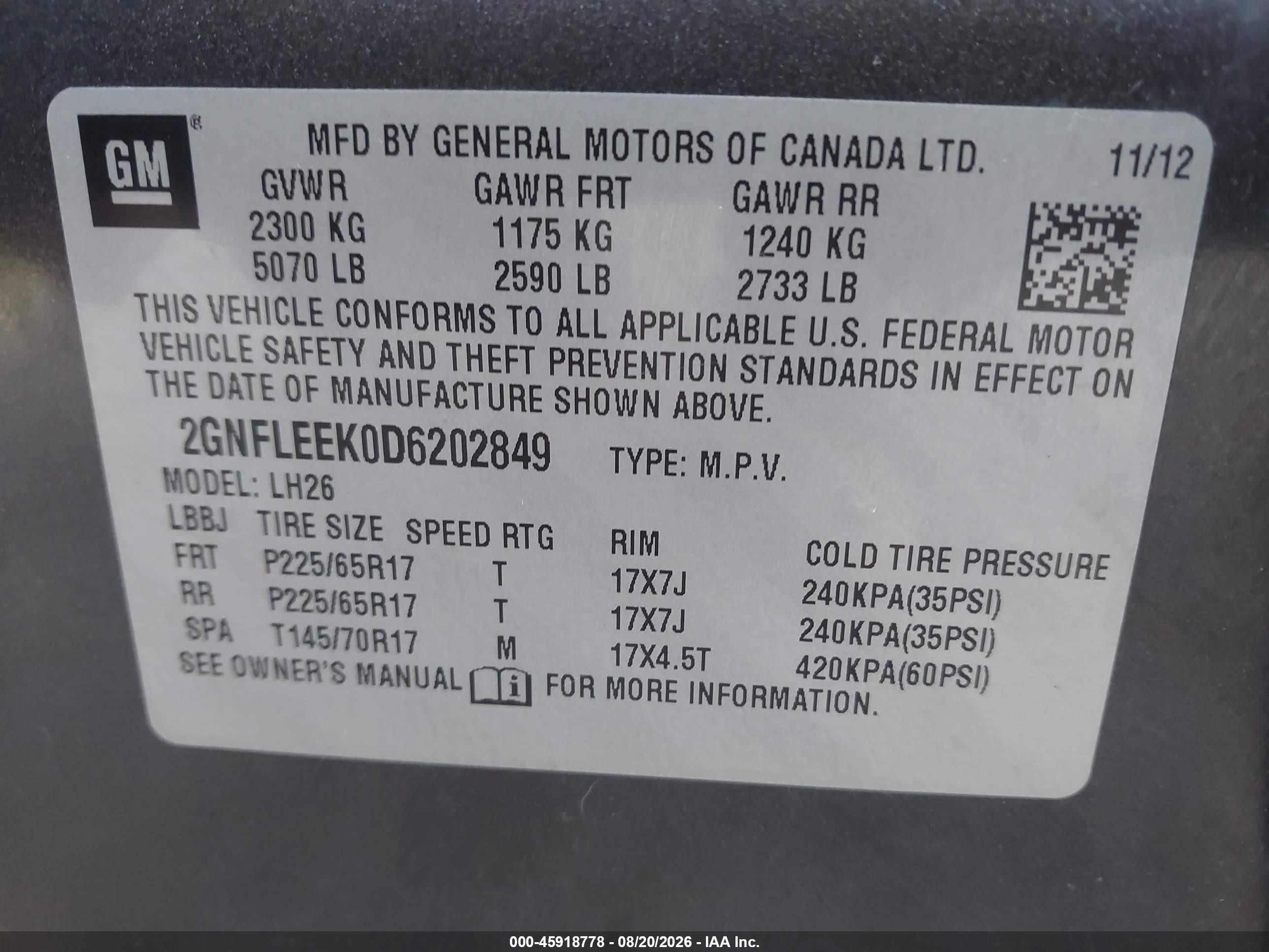 2013 Chevrolet Equinox Lt Gray vin: 2GNFLEEK0D6202849