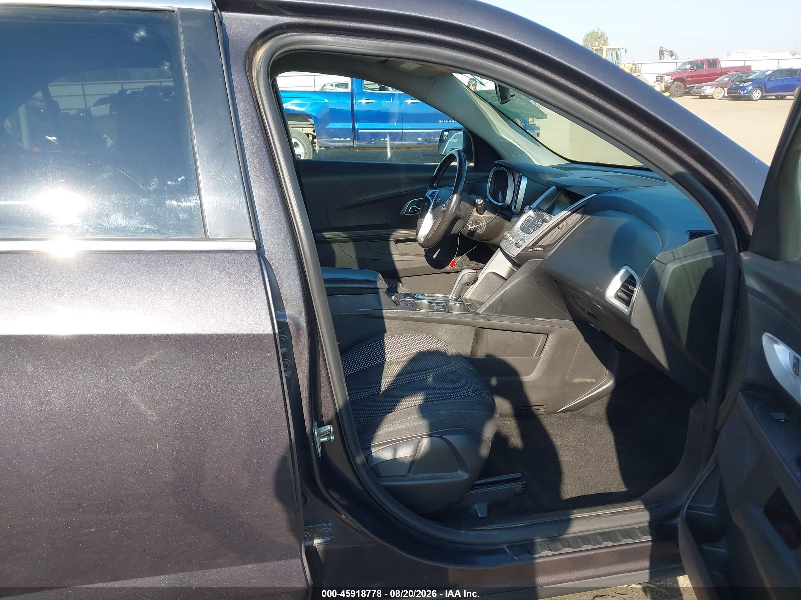 2013 Chevrolet Equinox Lt Gray vin: 2GNFLEEK0D6202849