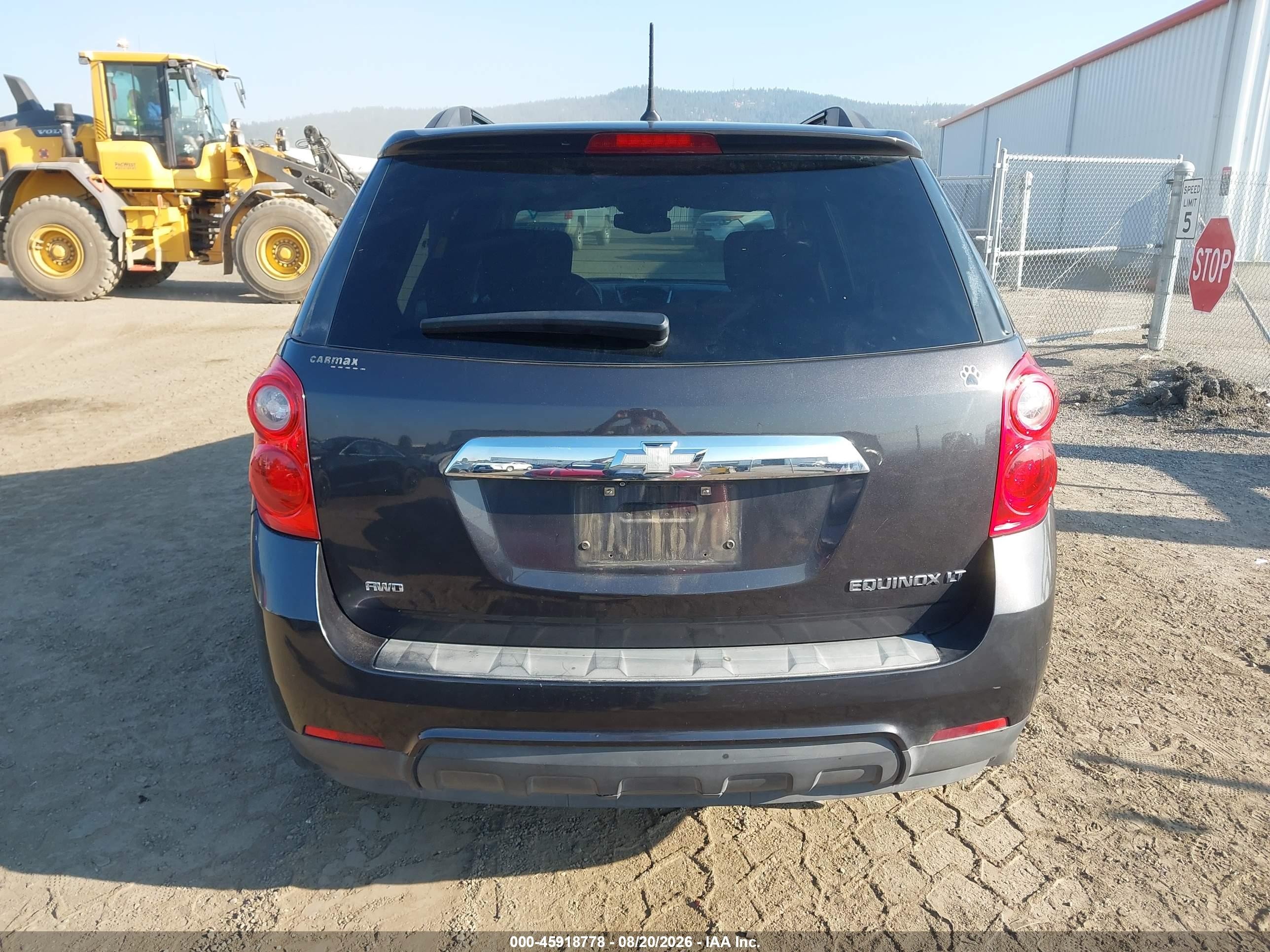 2013 Chevrolet Equinox Lt Gray vin: 2GNFLEEK0D6202849