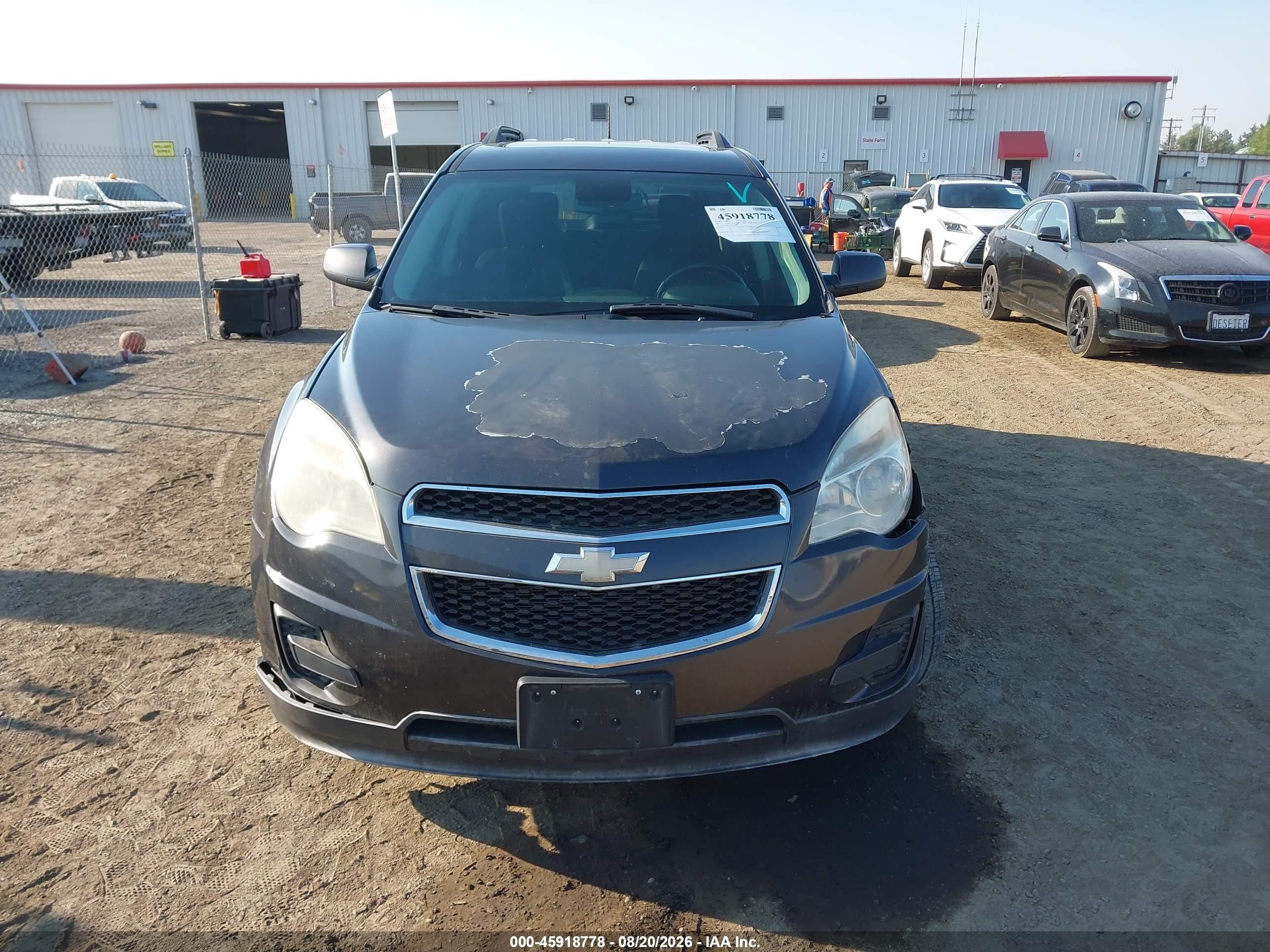 2013 Chevrolet Equinox Lt Gray vin: 2GNFLEEK0D6202849