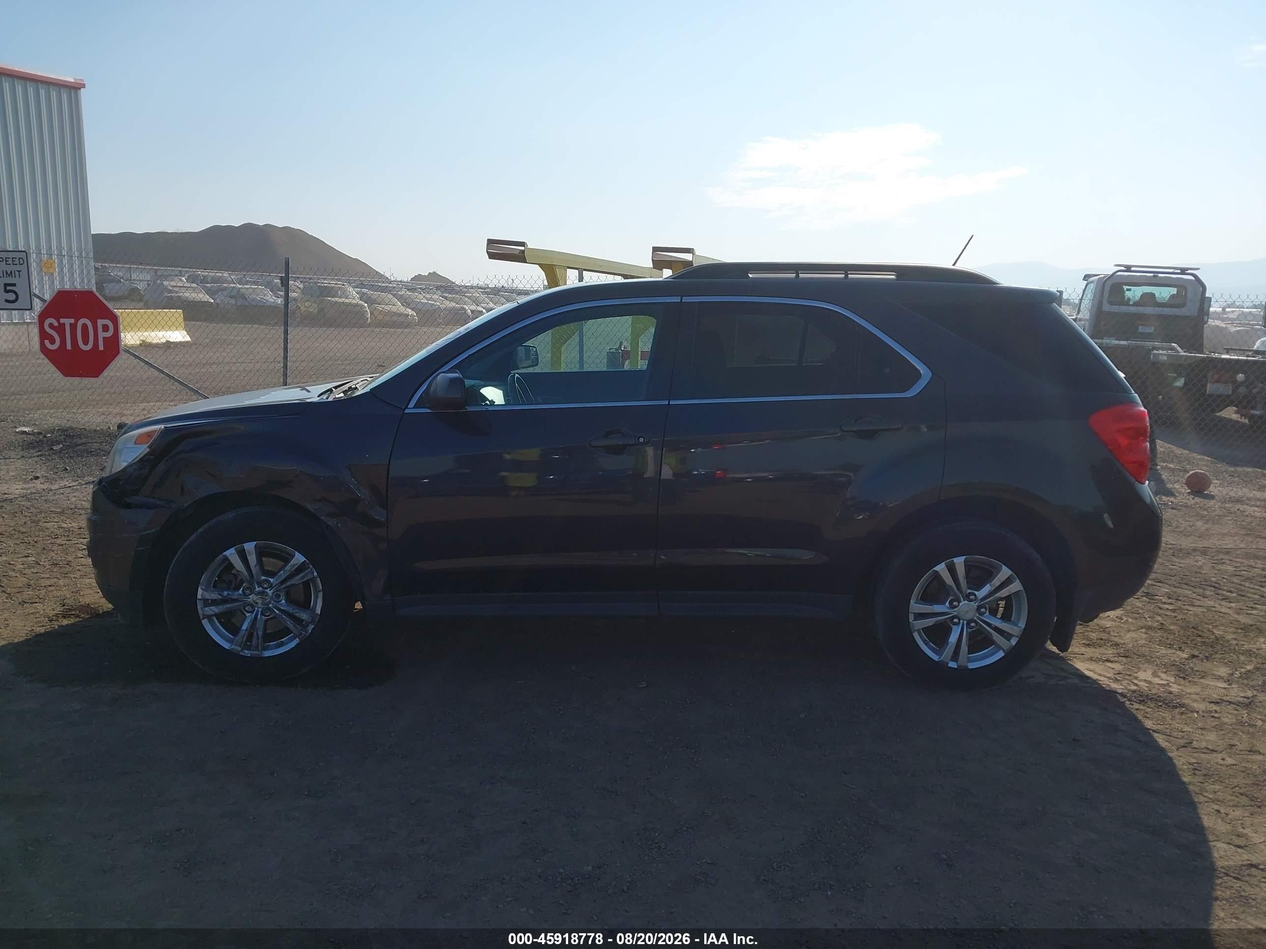 2013 Chevrolet Equinox Lt Gray vin: 2GNFLEEK0D6202849