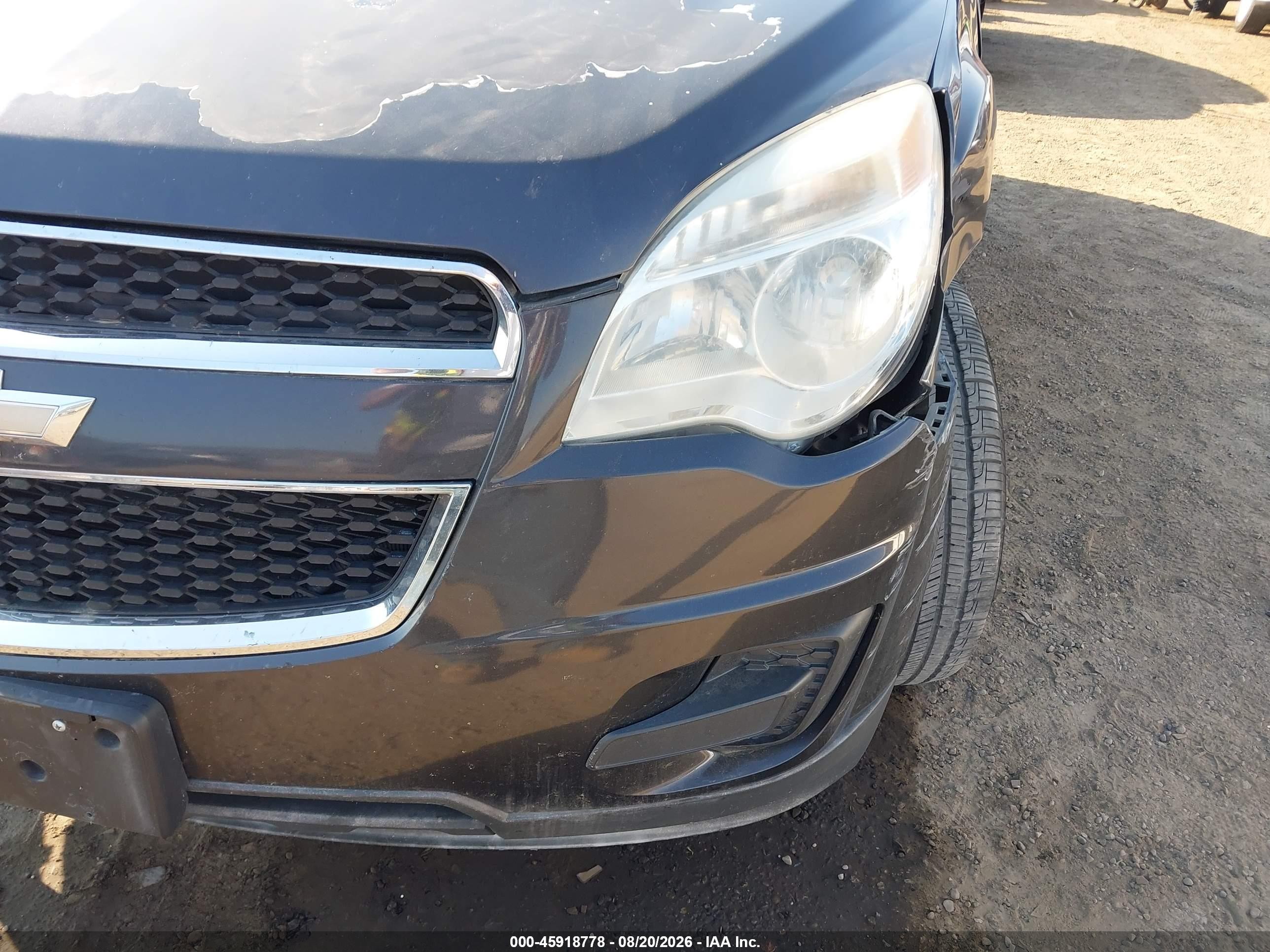 2013 Chevrolet Equinox Lt Gray vin: 2GNFLEEK0D6202849