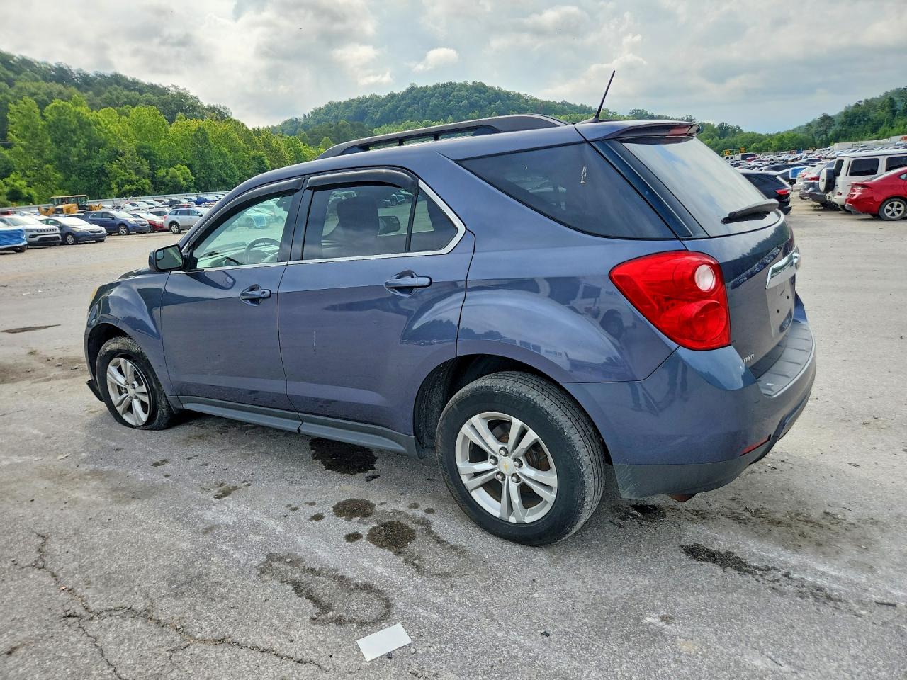 2013 Chevrolet Equinox Lt Blue vin: 2GNFLEEK0D6236290