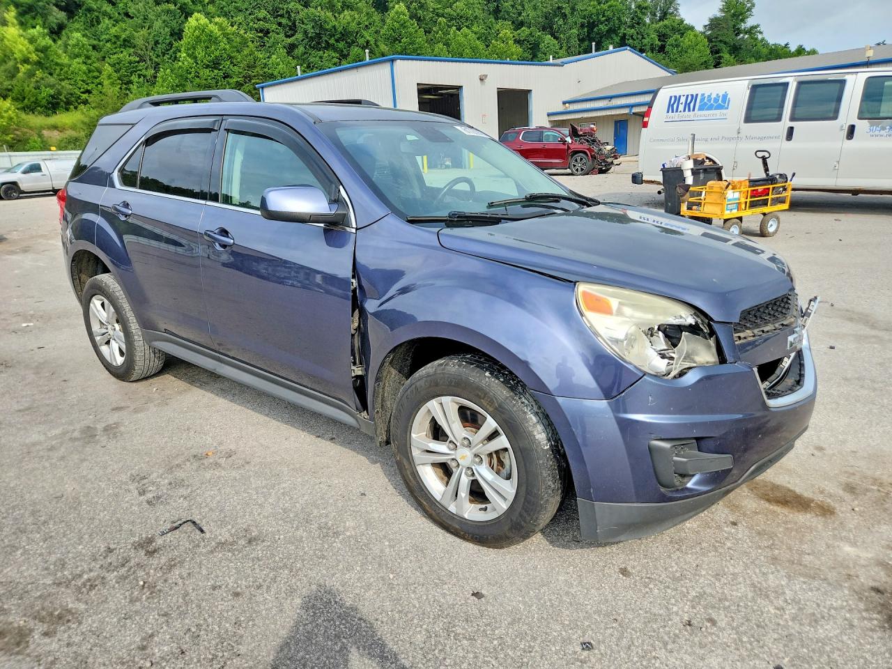 2013 Chevrolet Equinox Lt Blue vin: 2GNFLEEK0D6236290