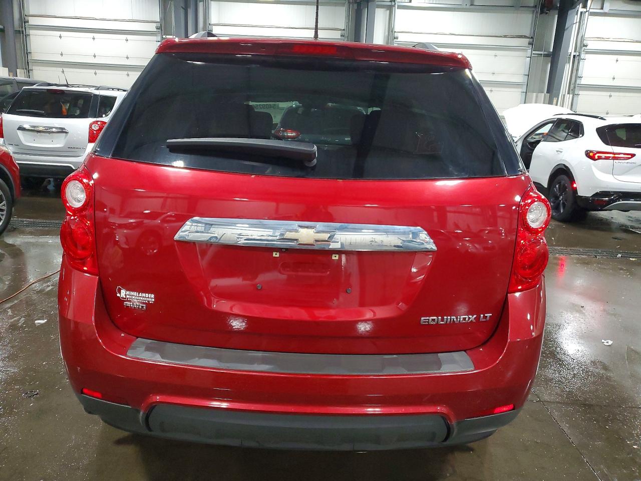 2013 Chevrolet Equinox Lt Red vin: 2GNFLEEK0D6268852