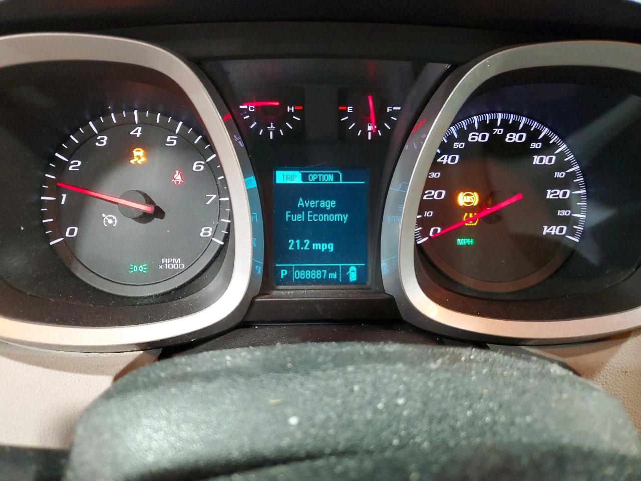 2013 Chevrolet Equinox Lt Red vin: 2GNFLEEK0D6268852