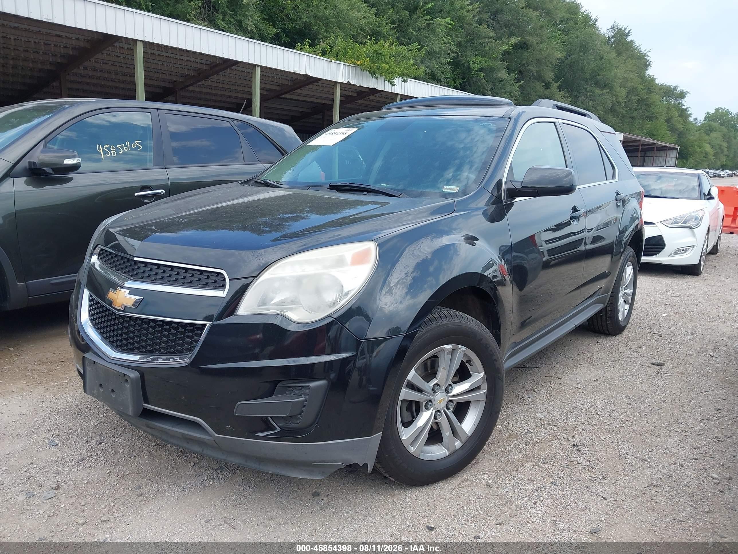 2013 Chevrolet Equinox Lt Black vin: 2GNFLEEK0D6284341