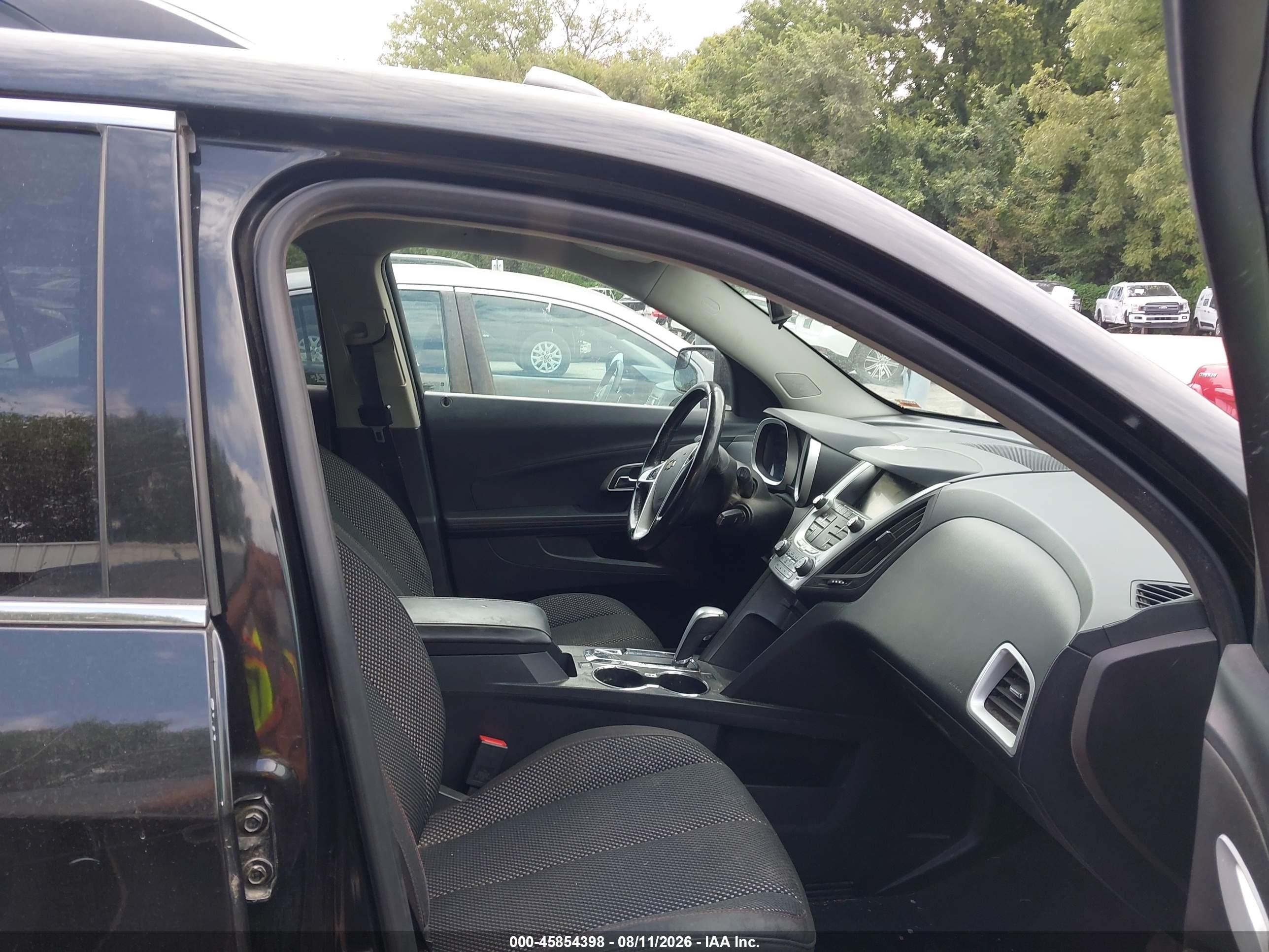 2013 Chevrolet Equinox Lt Black vin: 2GNFLEEK0D6284341