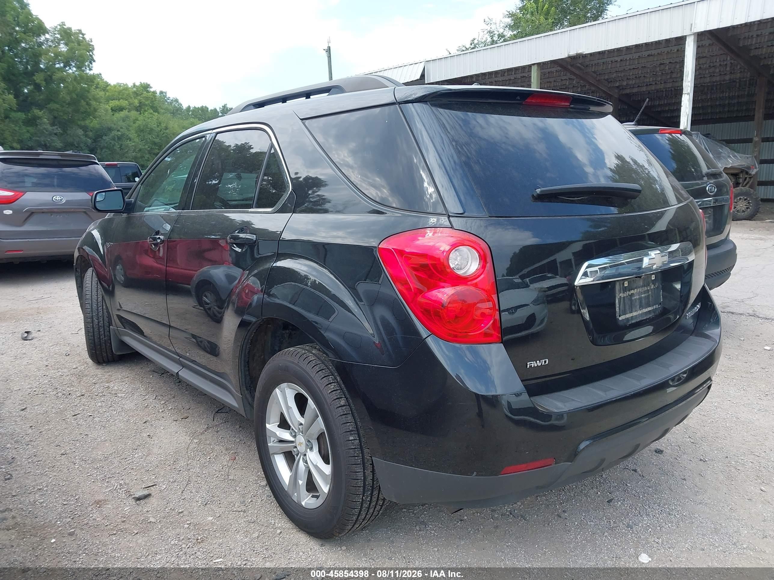 2013 Chevrolet Equinox Lt Black vin: 2GNFLEEK0D6284341