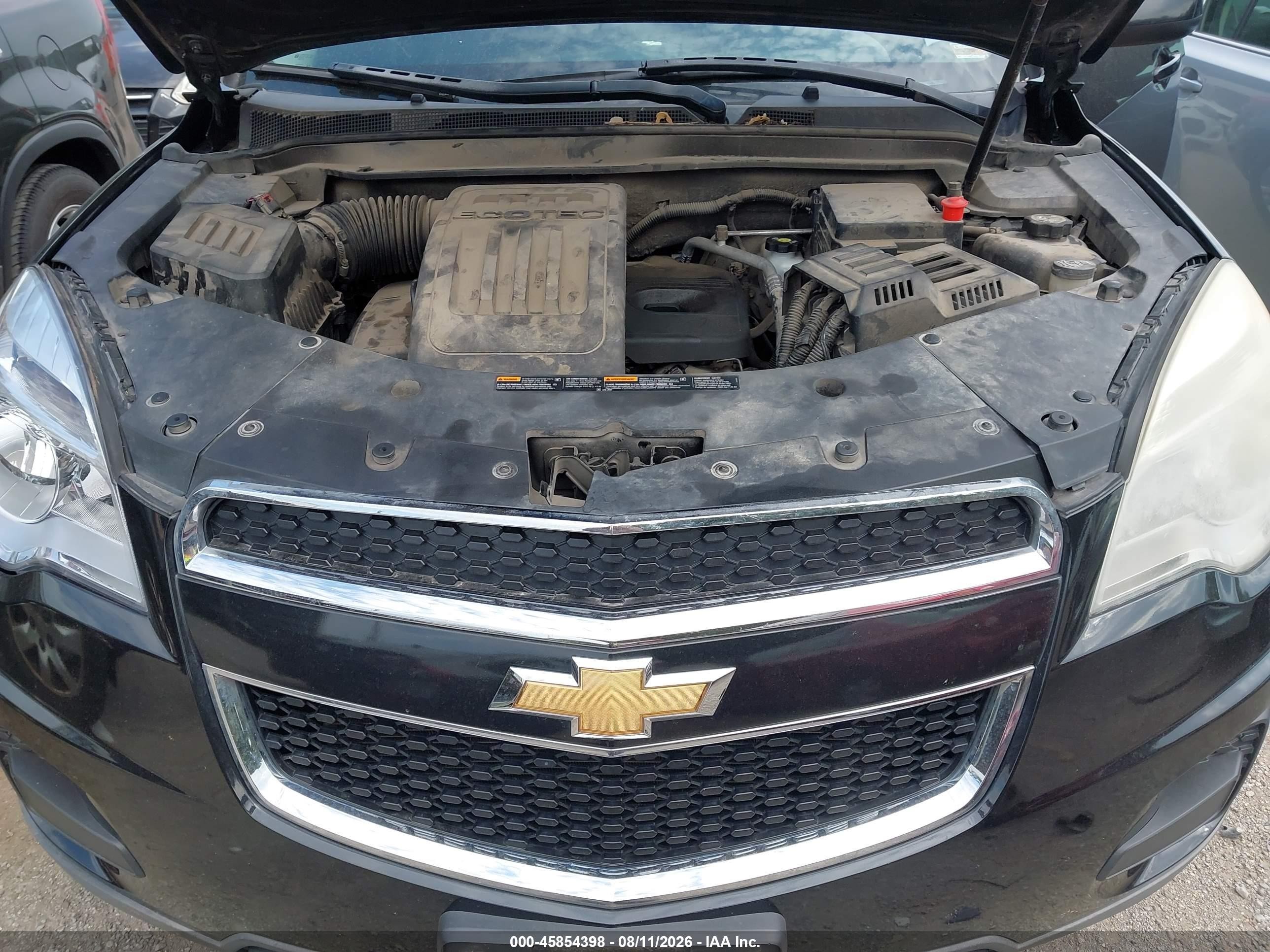 2013 Chevrolet Equinox Lt Black vin: 2GNFLEEK0D6284341