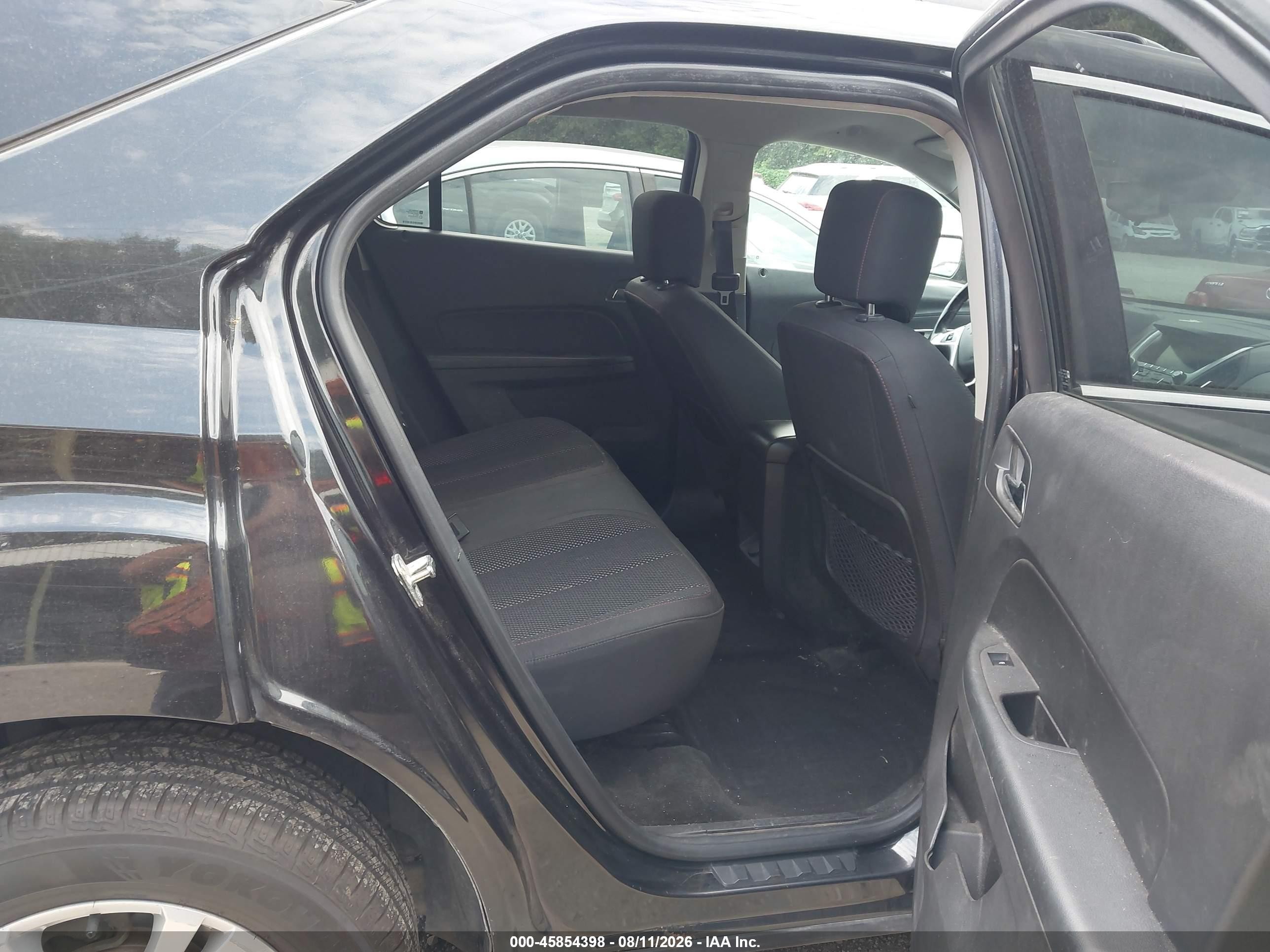 2013 Chevrolet Equinox Lt Black vin: 2GNFLEEK0D6284341