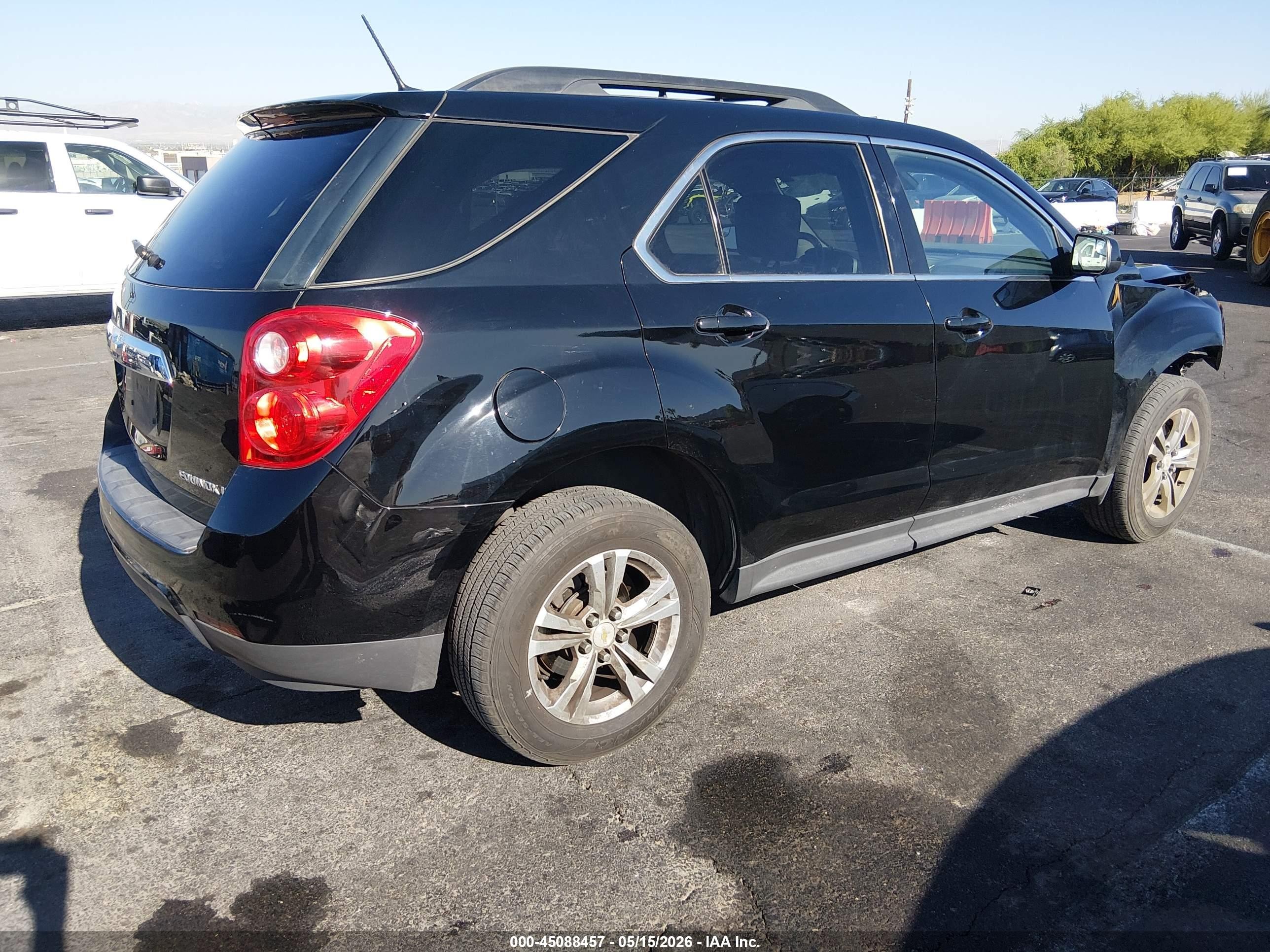 2013 Chevrolet Equinox 1lt Black vin: 2GNFLEEK0D6329956