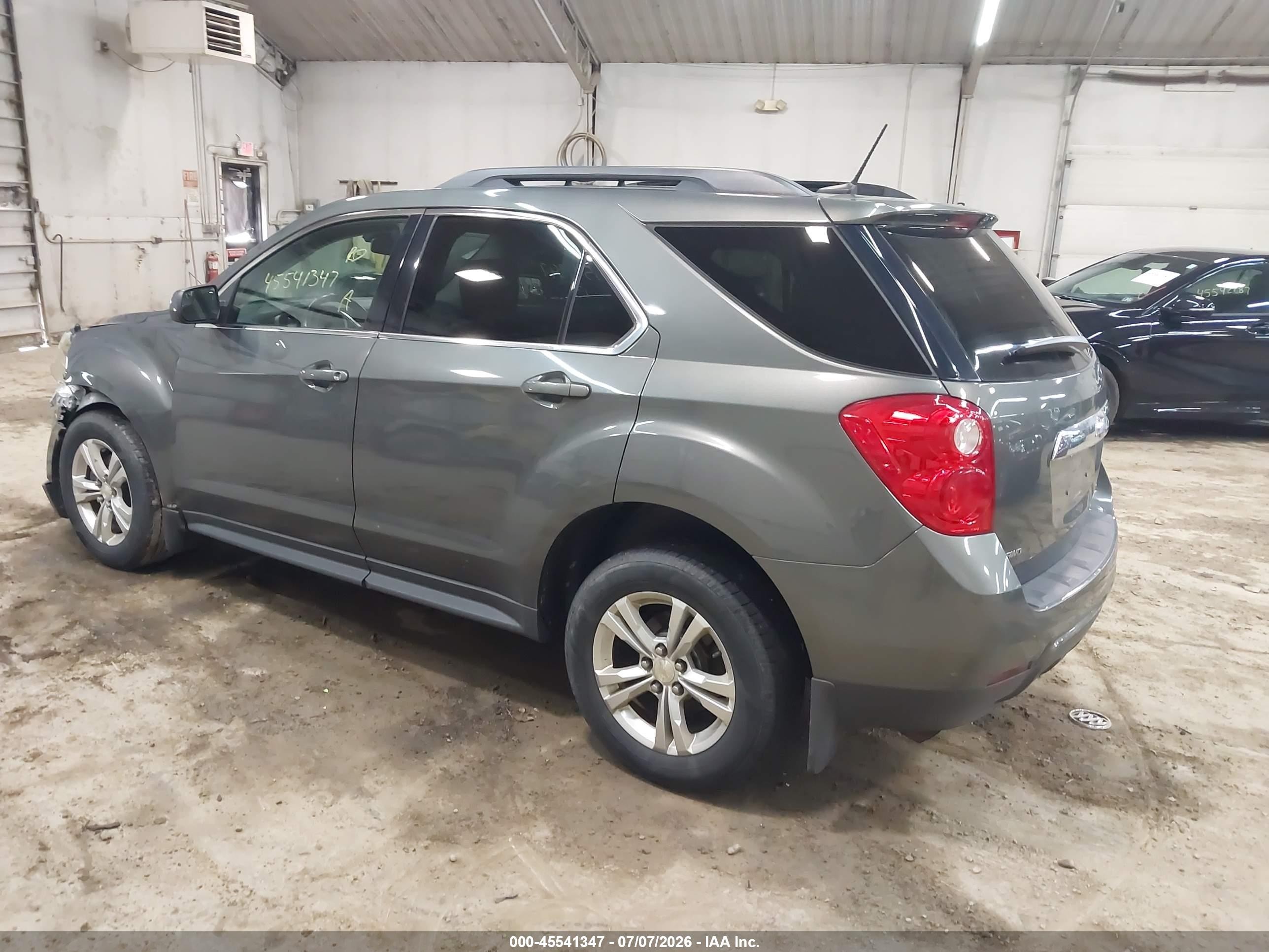 2013 Chevrolet Equinox Lt Gray vin: 2GNFLEEK0D6344117