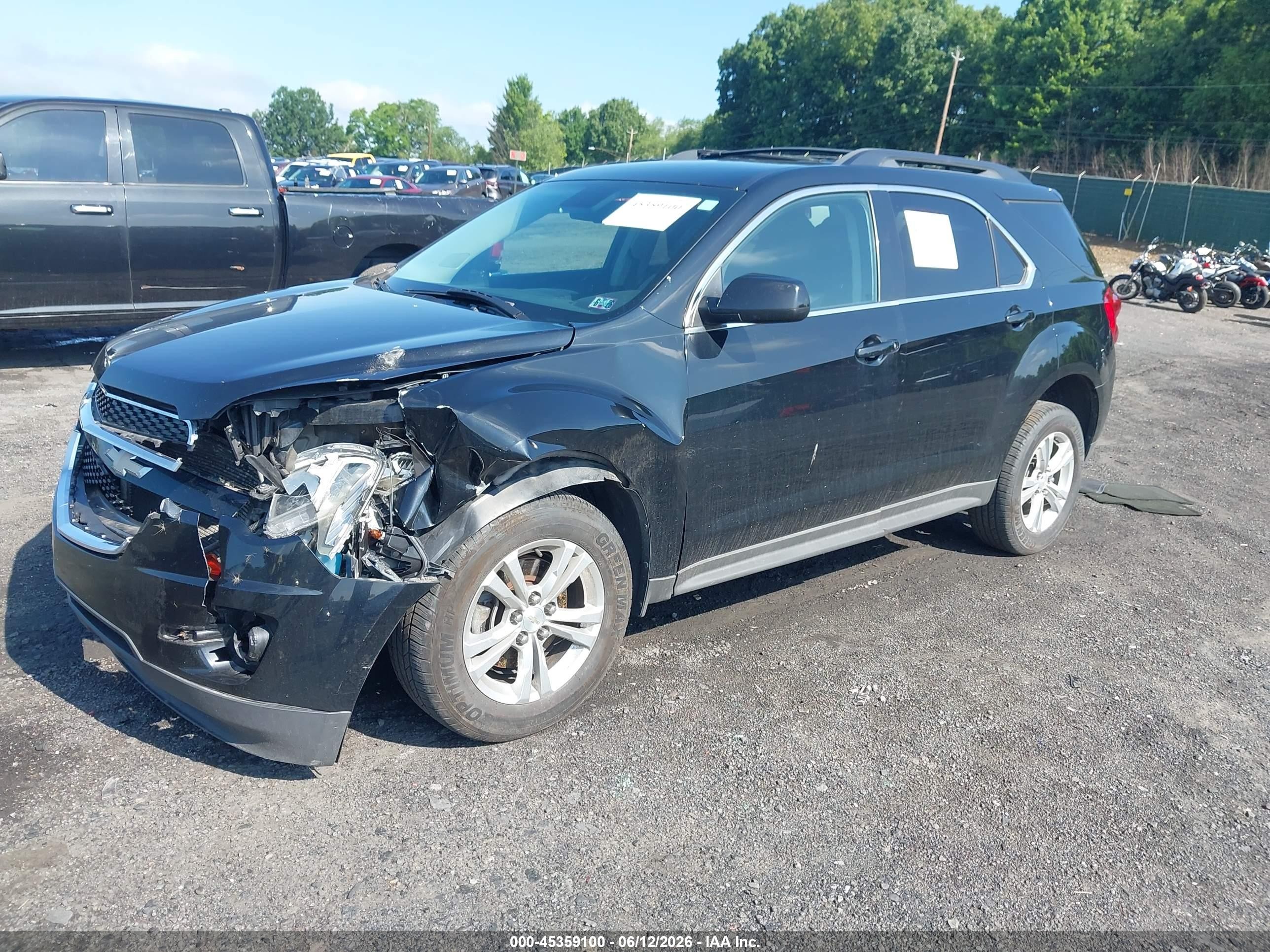 2013 Chevrolet Equinox 1lt Black vin: 2GNFLEEK0D6377182