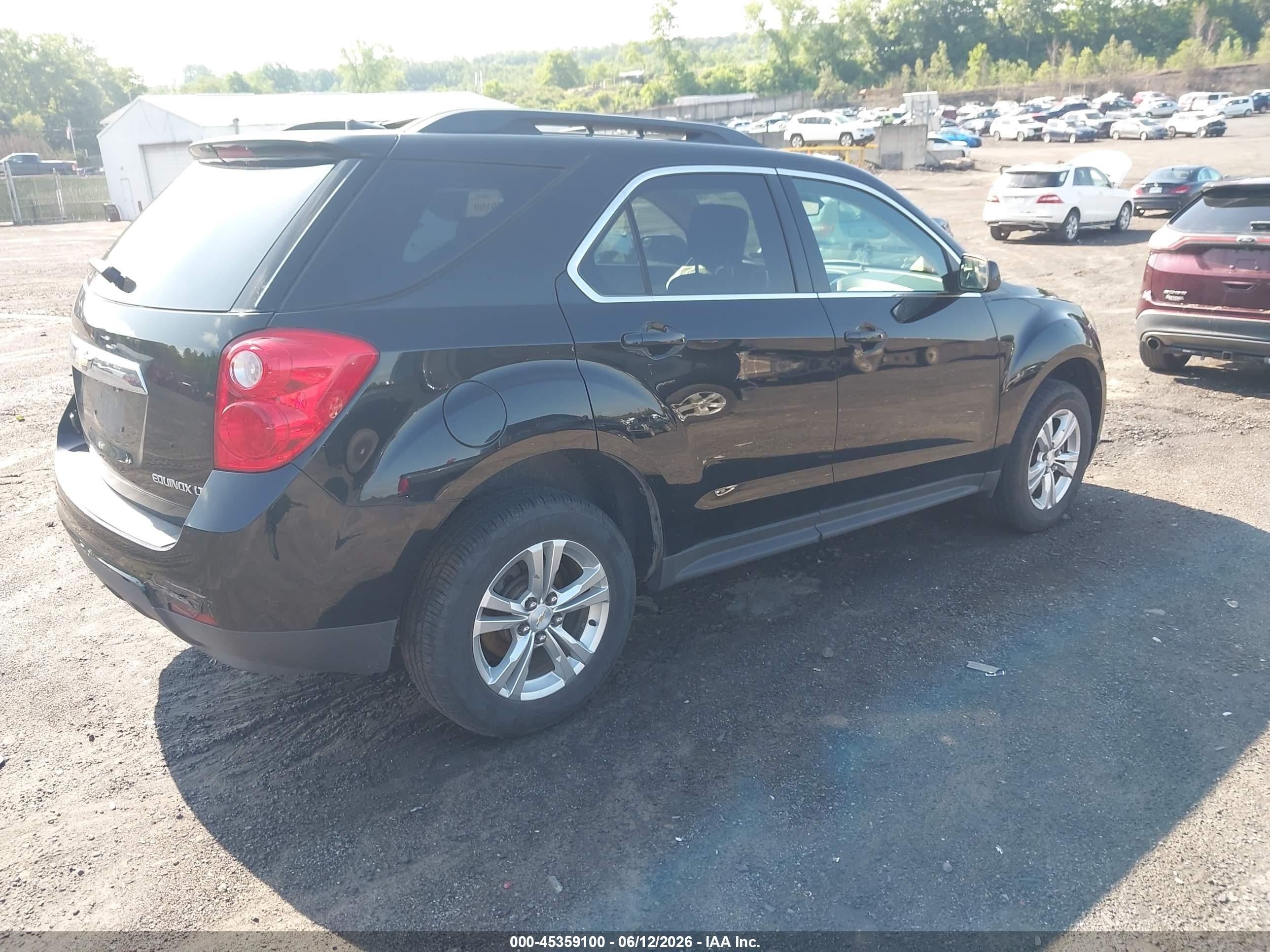 2013 Chevrolet Equinox 1lt Black vin: 2GNFLEEK0D6377182