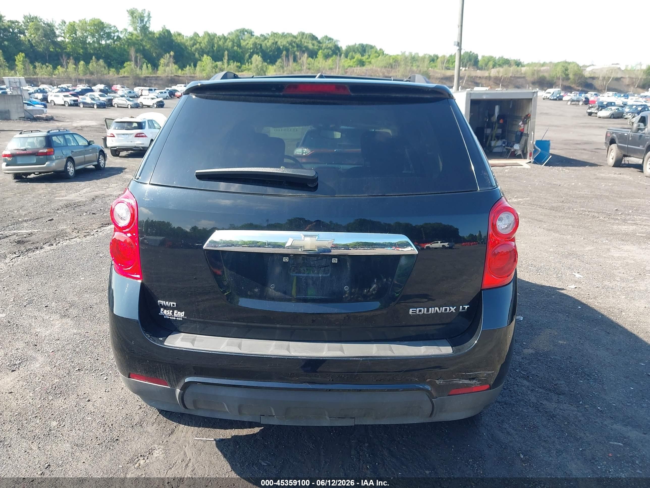2013 Chevrolet Equinox 1lt Black vin: 2GNFLEEK0D6377182