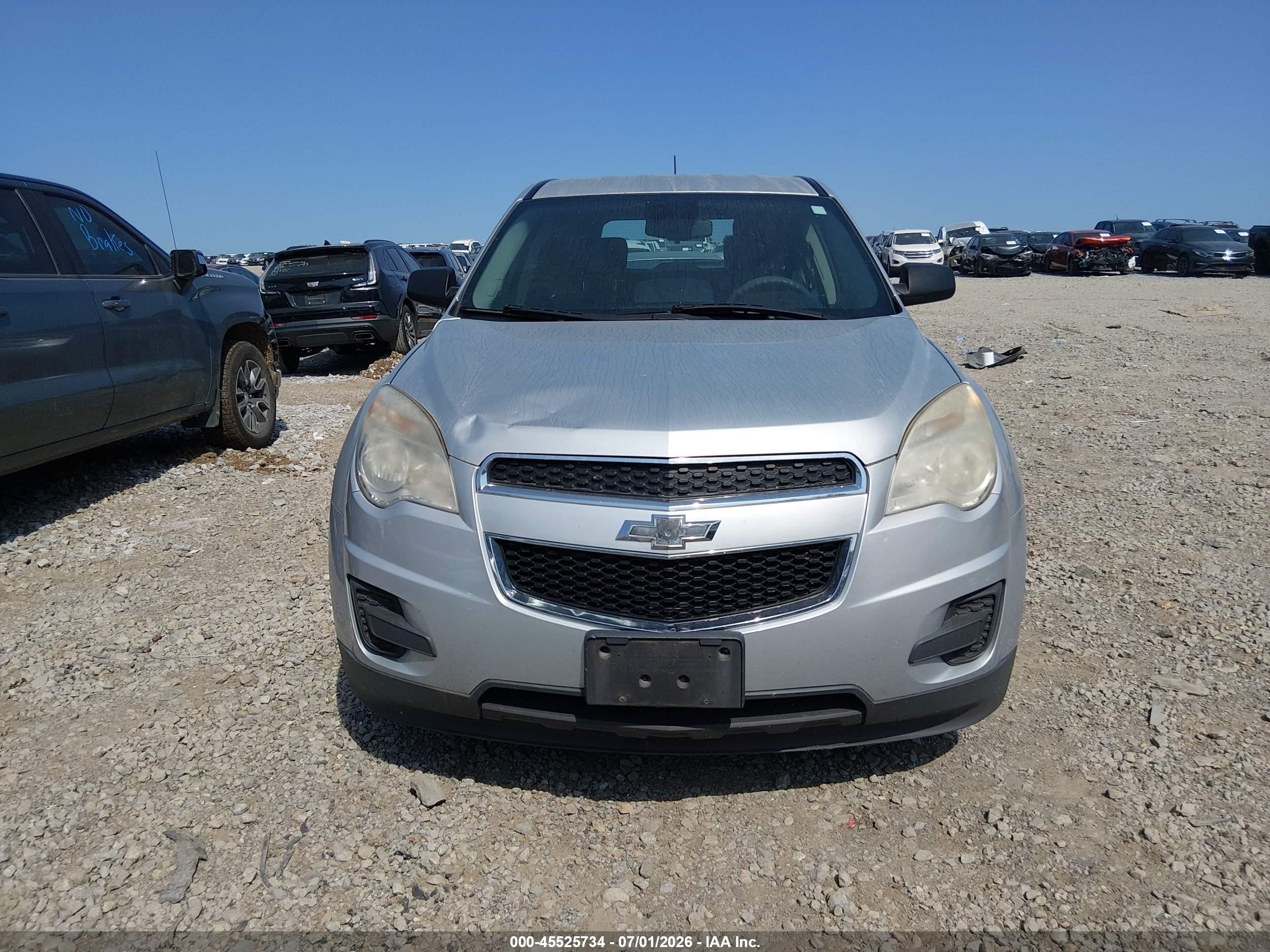 2014 Chevrolet Equinox Ls Серебряный vin: 2GNFLEEK0E6225503